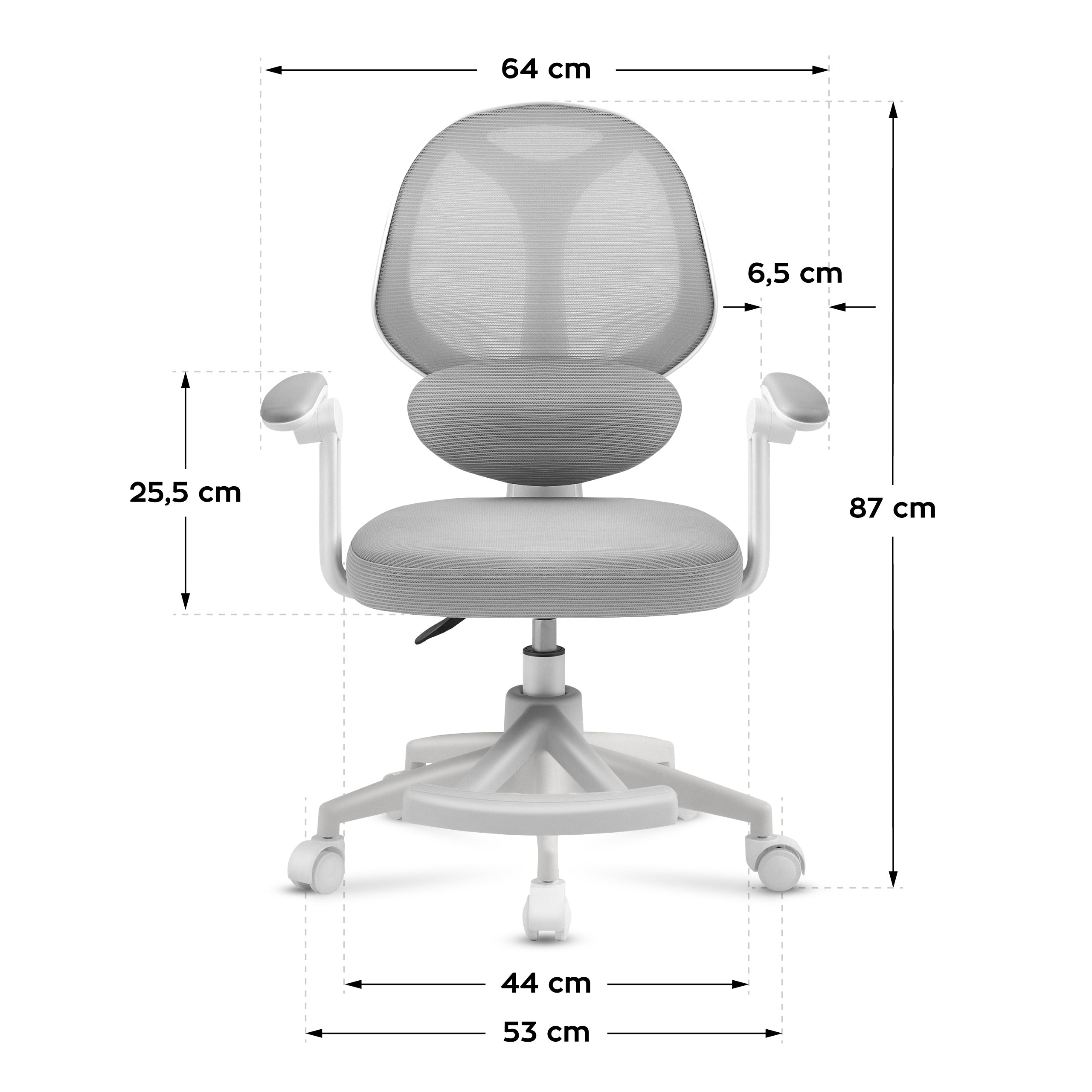 Bureaustoel voor kinderen Mark Adler Junior 4.5 Grey