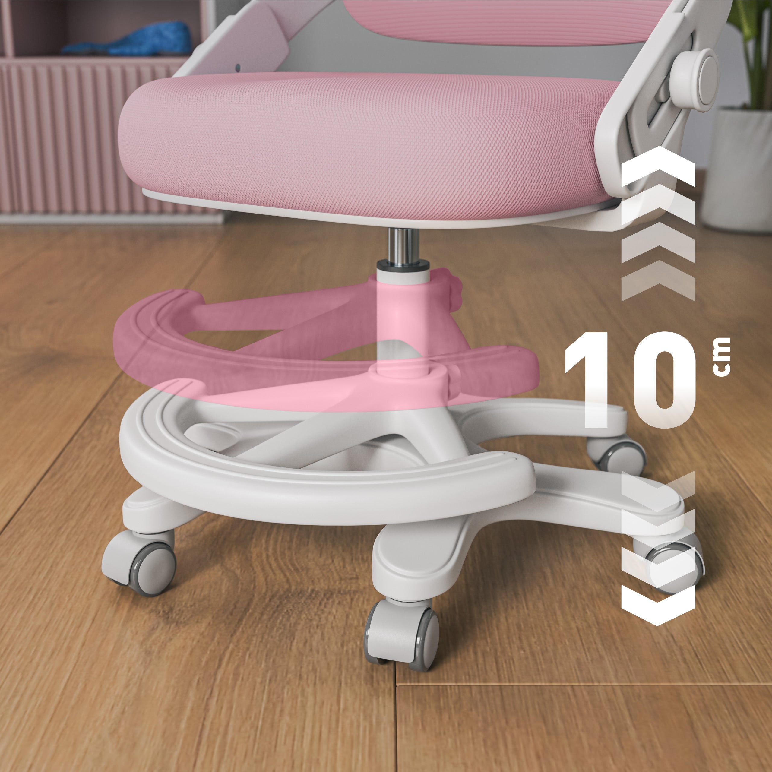 Mark Adler Junior 4.3 Pink bureaustoel voor kinderen