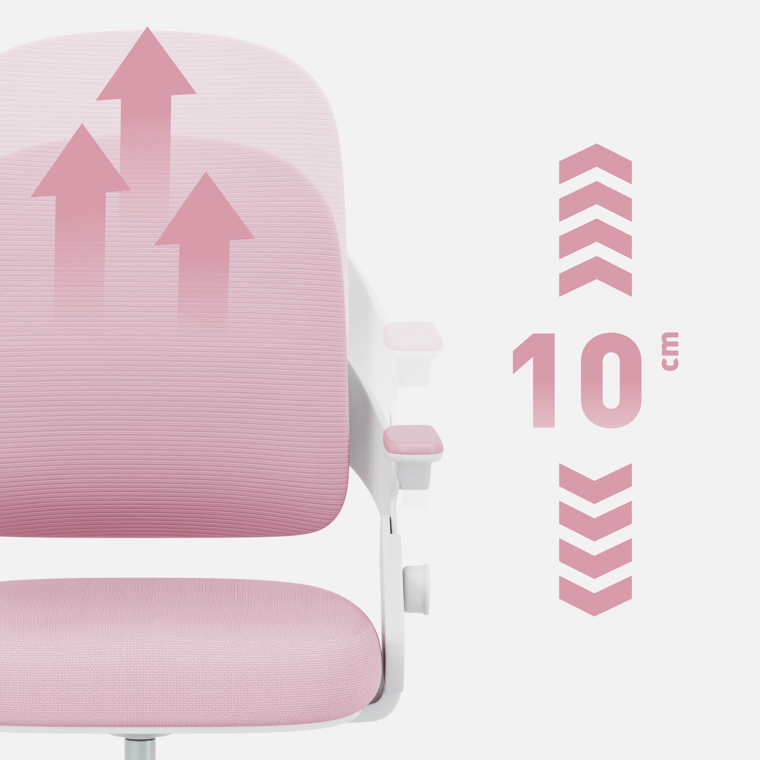 Mark Adler Junior 4.3 Pink bureaustoel voor kinderen