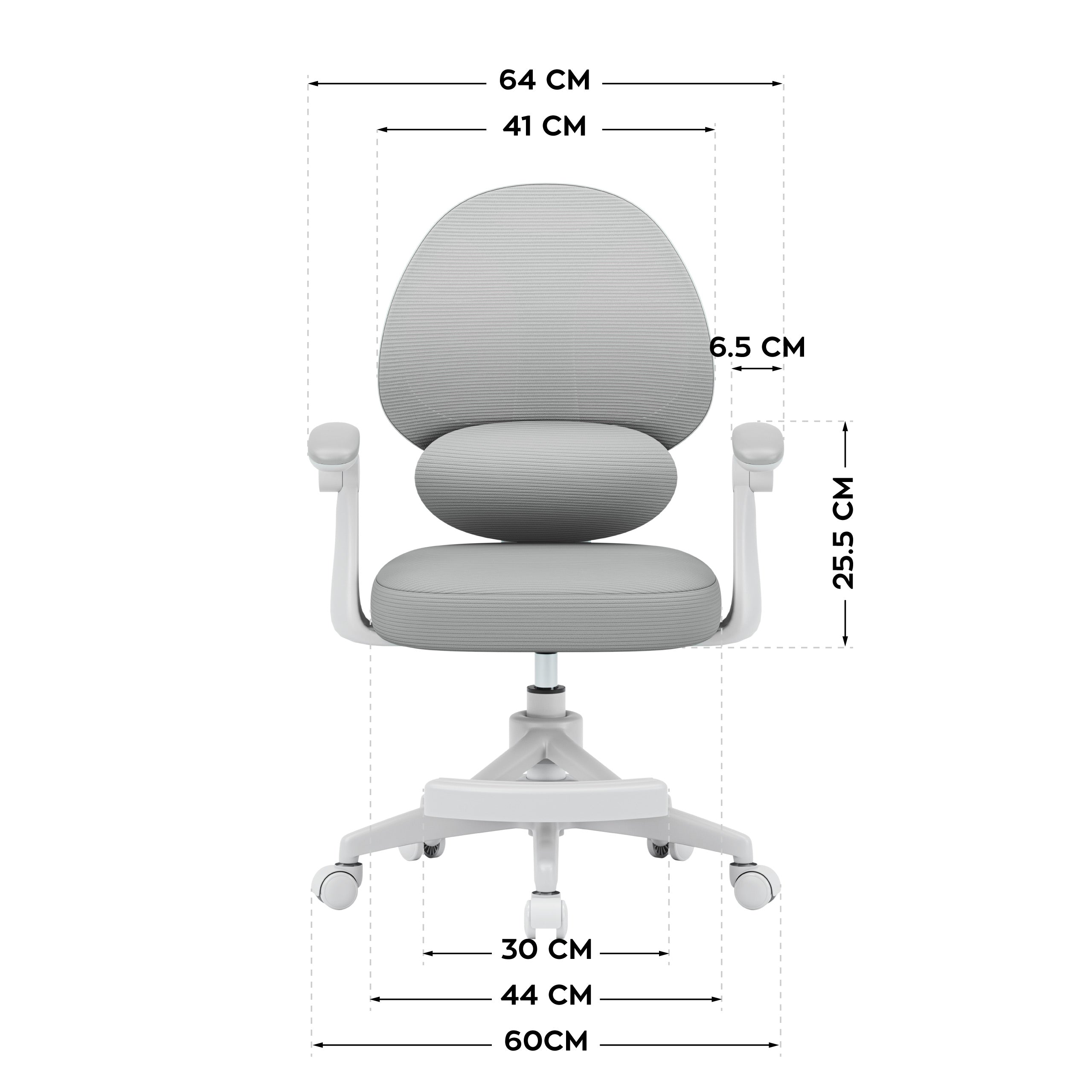 Bureaustoel voor kinderen Mark Adler Junior 4.5 Grey