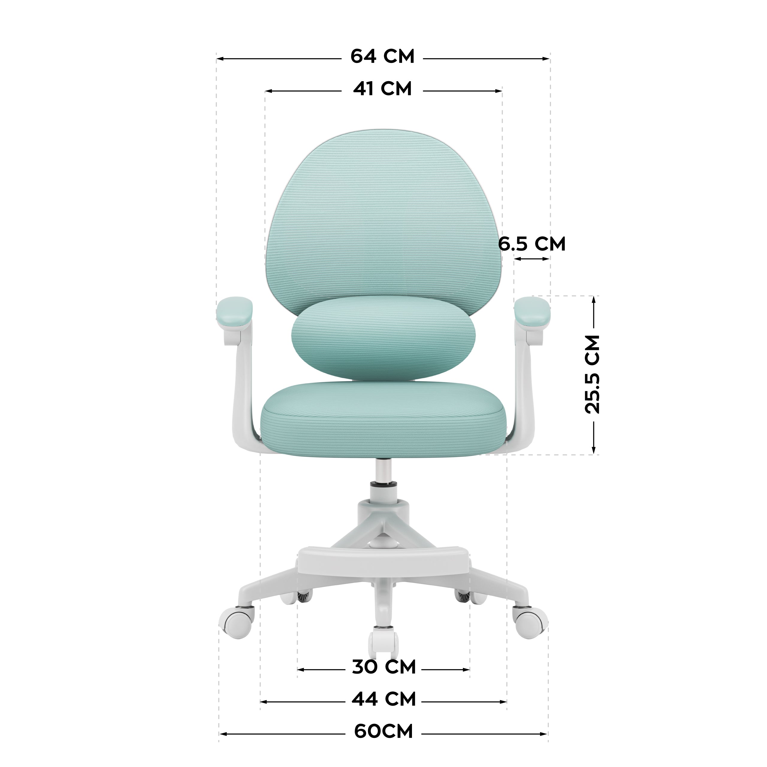 Mark Adler Junior 4.5 Mint bureaustoel voor kinderen