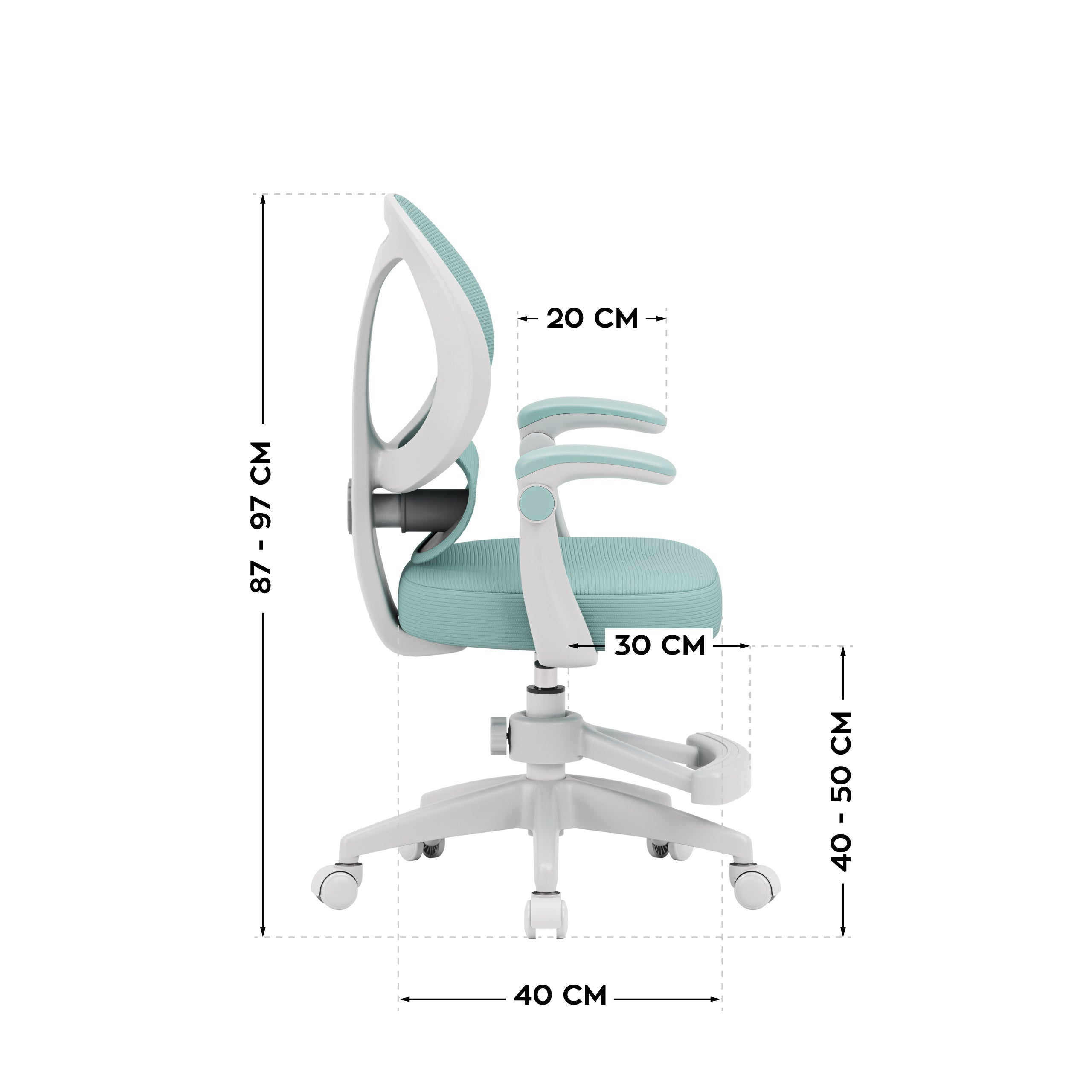 Mark Adler Junior 4.5 Mint bureaustoel voor kinderen