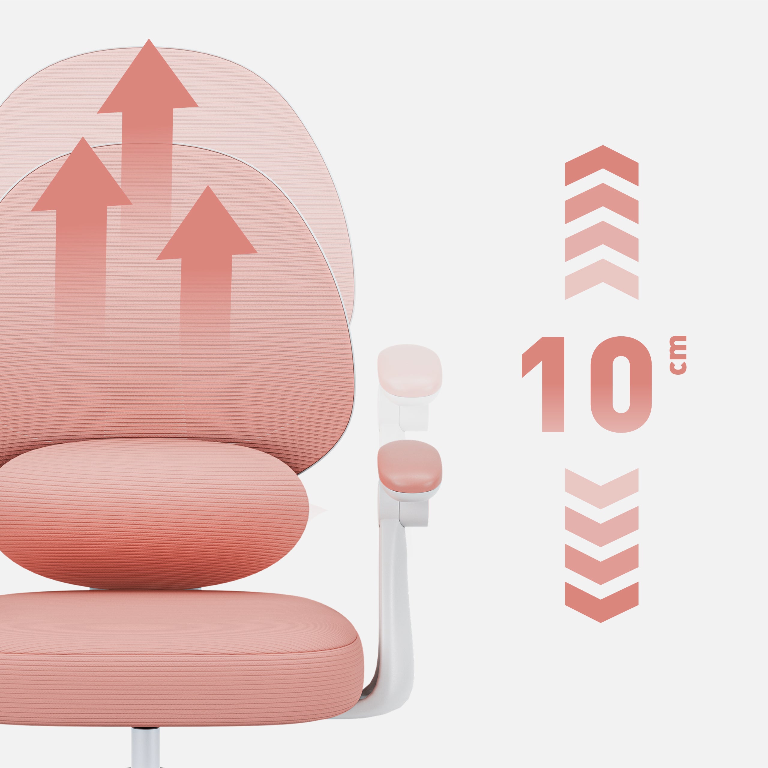 Mark Adler Junior 4.5 Pink bureaustoel voor kinderen