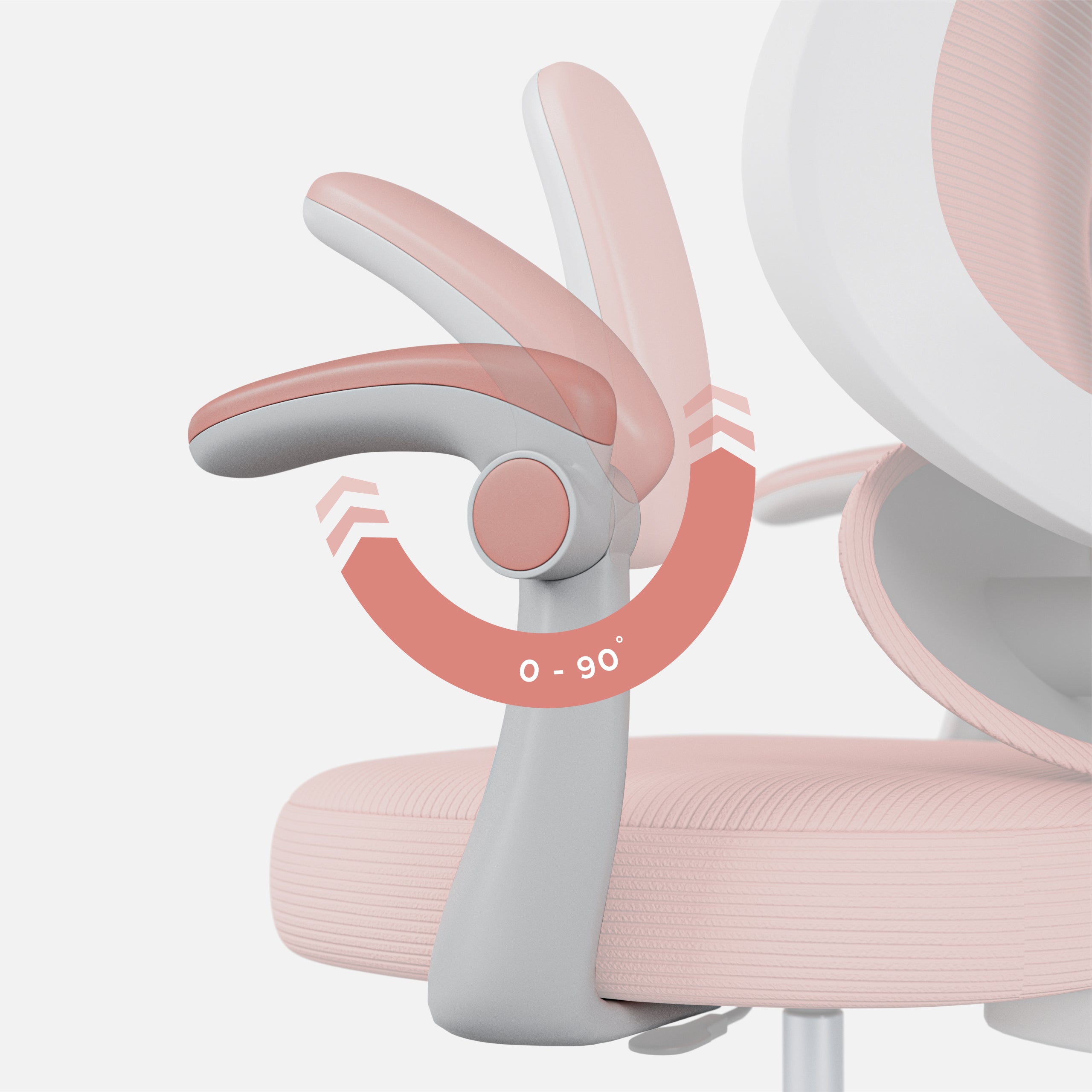 Mark Adler Junior 4.5 Pink bureaustoel voor kinderen