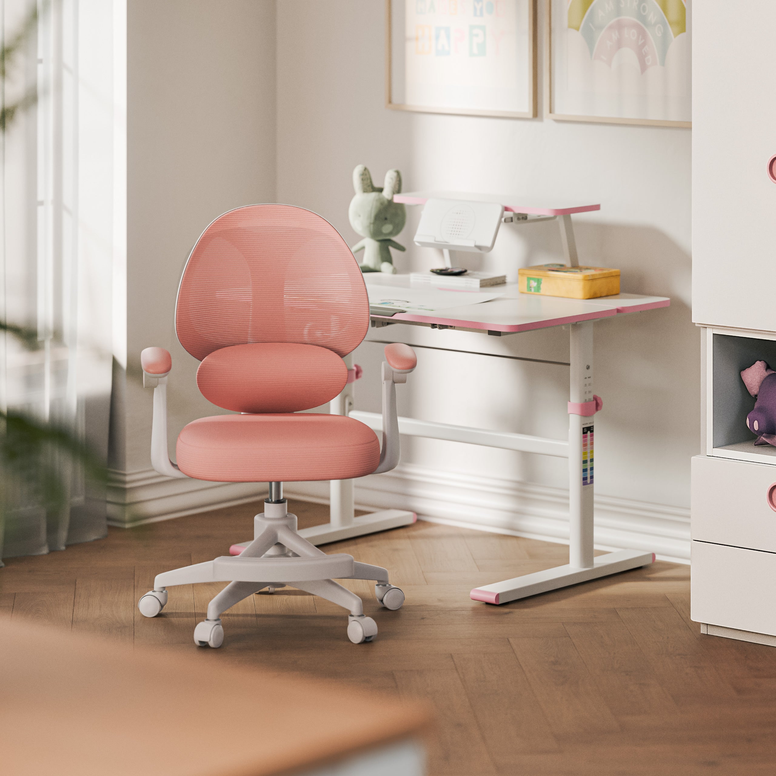 Mark Adler Junior 4.5 Pink bureaustoel voor kinderen