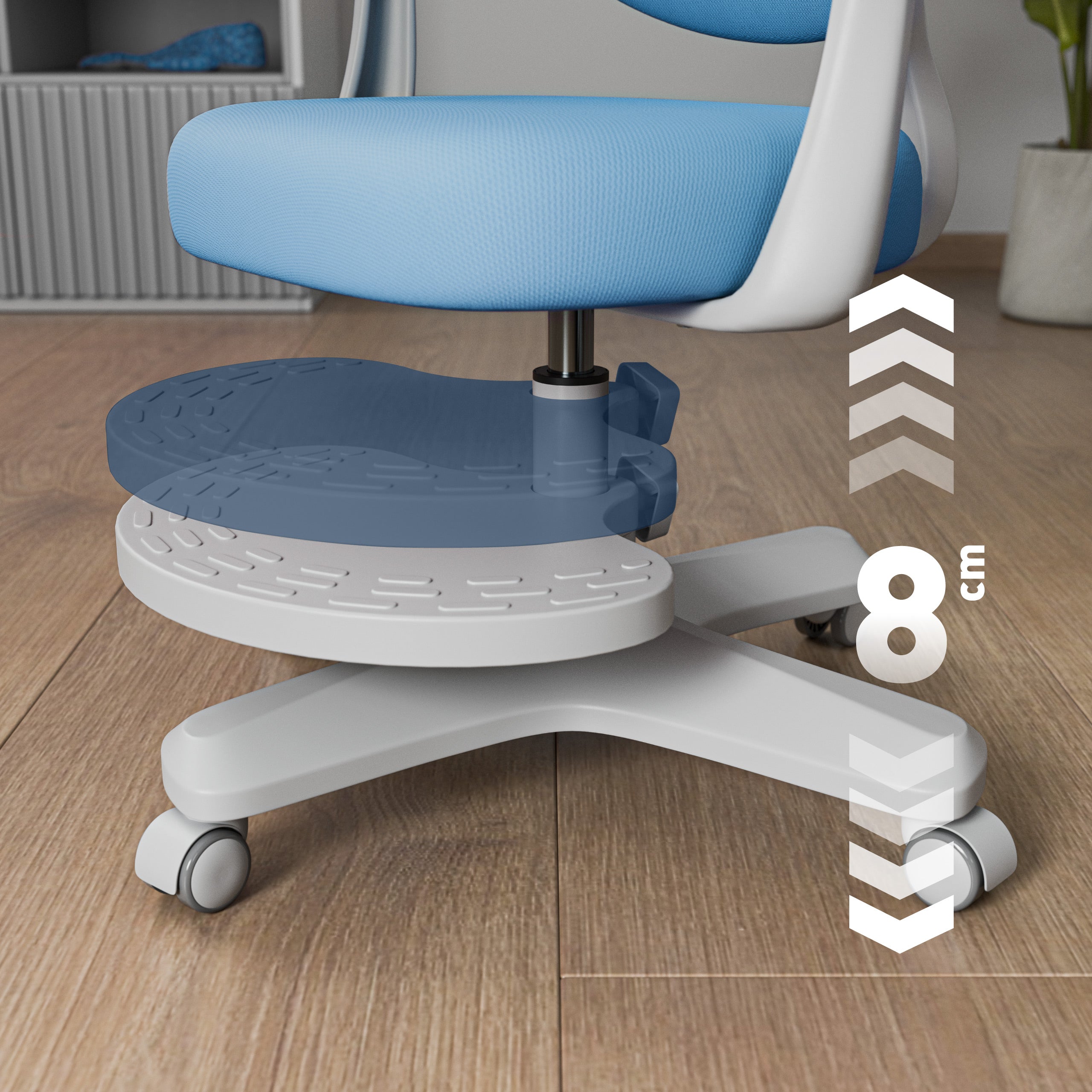 Ergonomische kinderfauteuil Mark Adler Junior 4.6 Blue