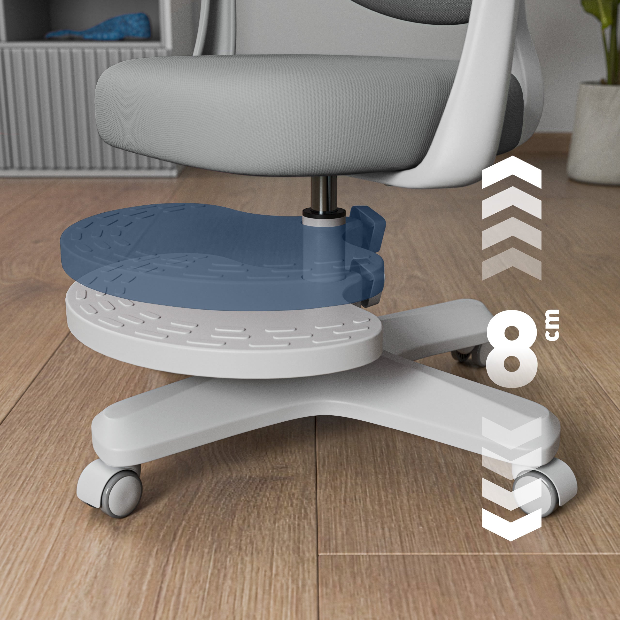 Ergonomische kinderfauteuil Mark Adler Junior 4.6 Grey