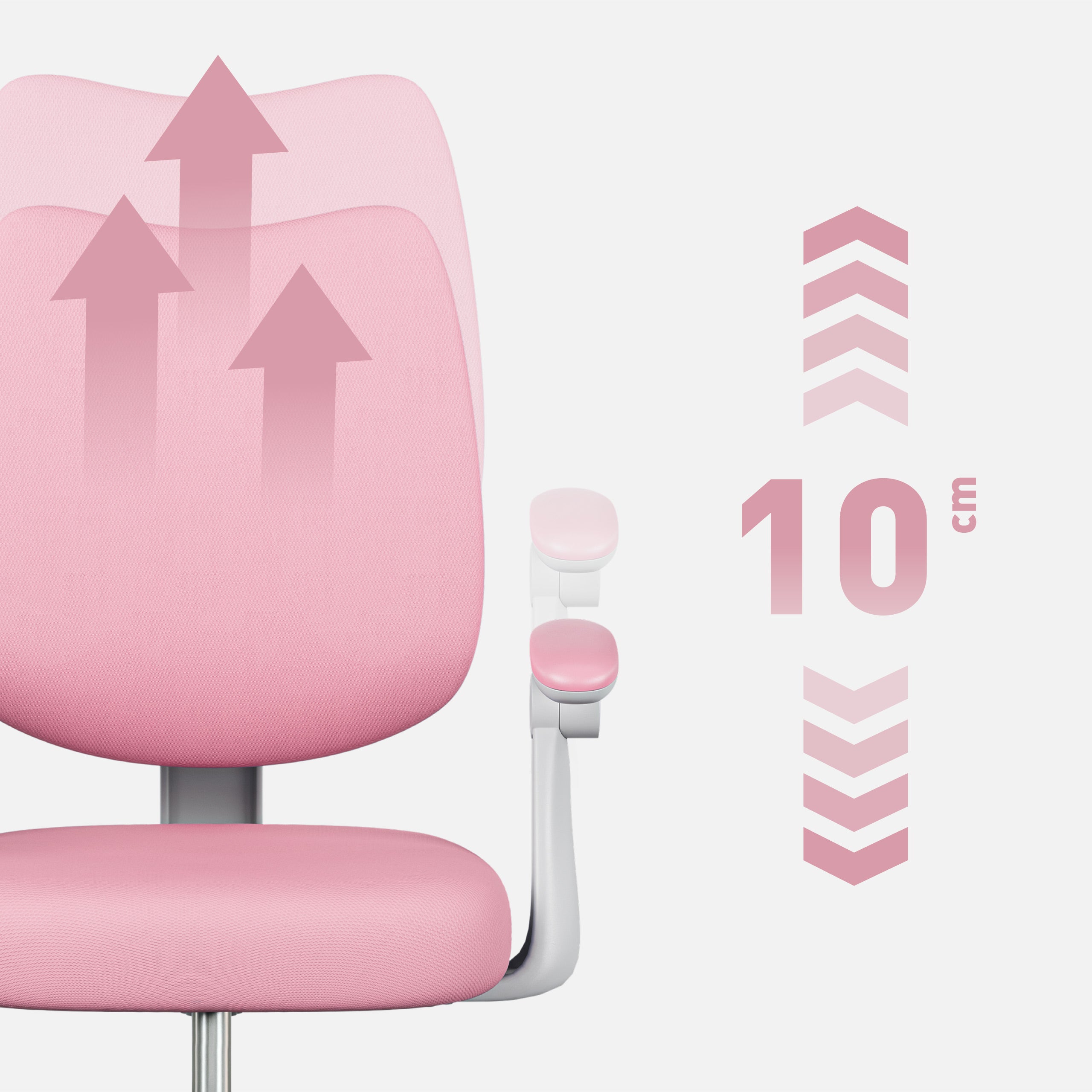Ergonomische kinderfauteuil Mark Adler Junior 4.6 Pink
