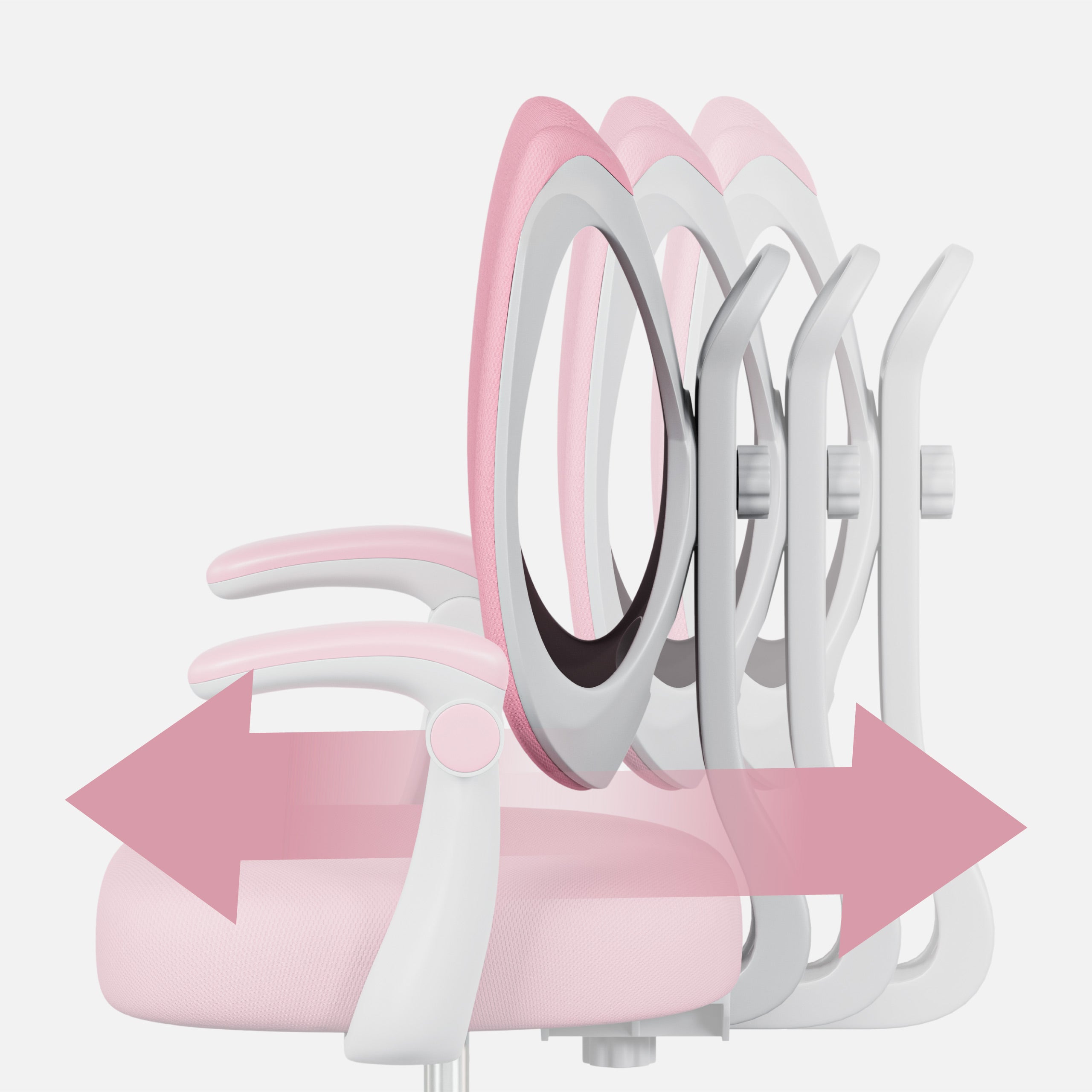Ergonomische kinderfauteuil Mark Adler Junior 4.6 Pink