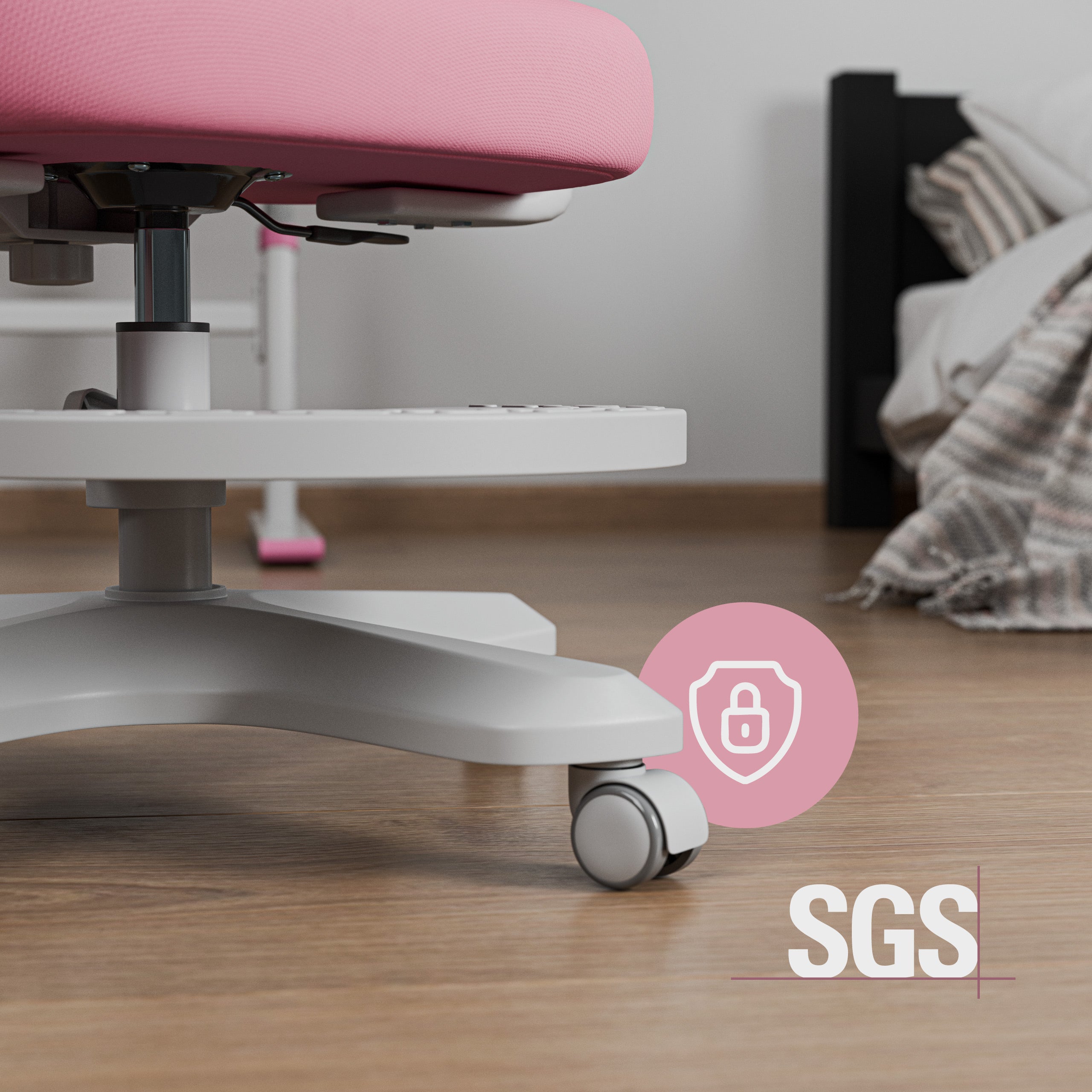 Ergonomische kinderfauteuil Mark Adler Junior 4.6 Pink