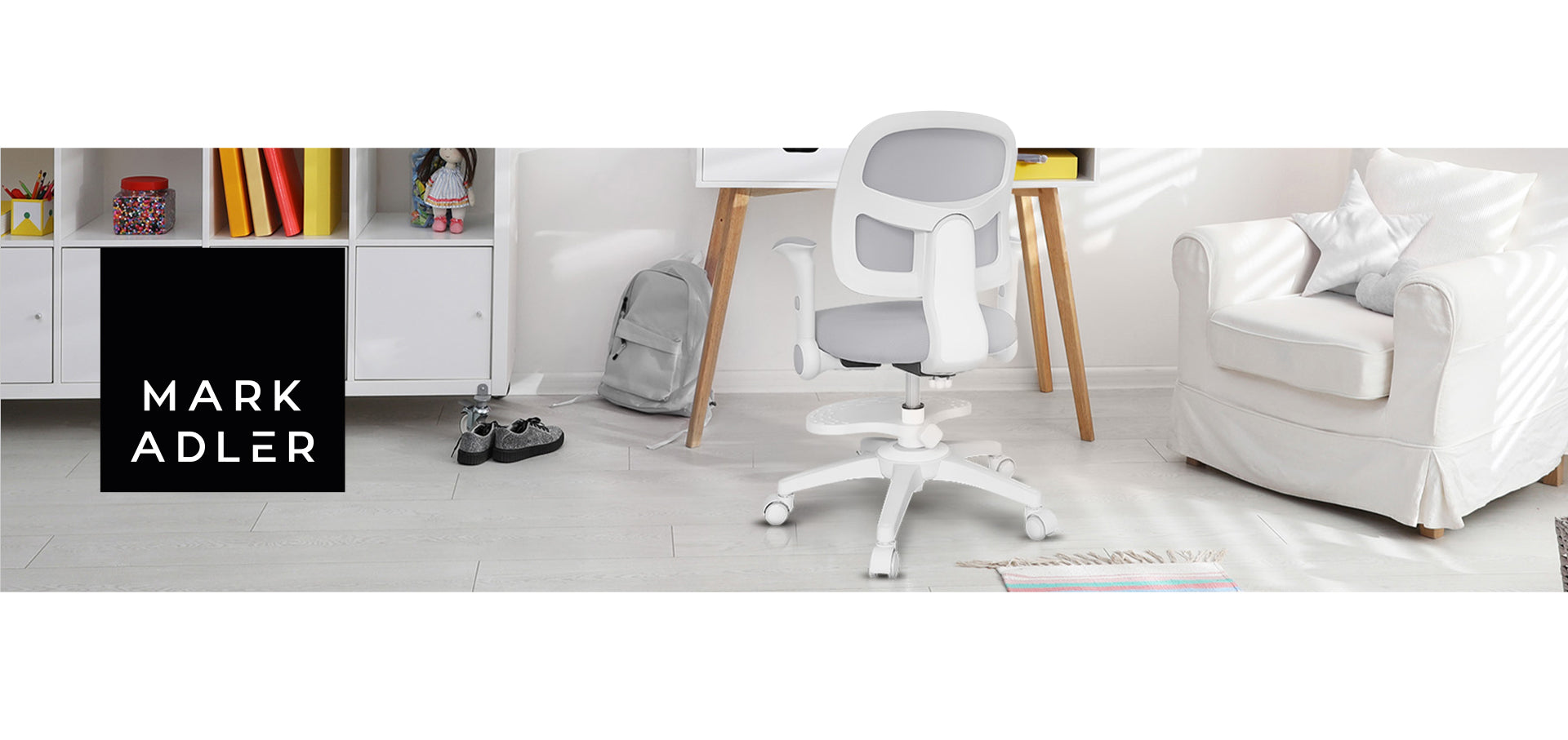 Mark Adler JUNIOR 5.0 Grey draaistoel