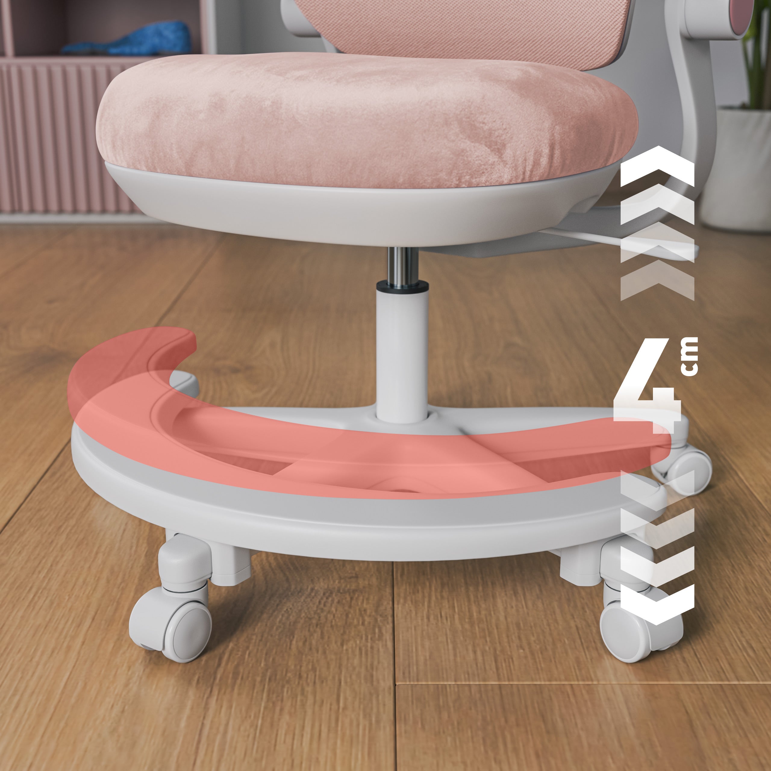 Mark Adler Junior 5.7 Pink bureaustoel voor kinderen