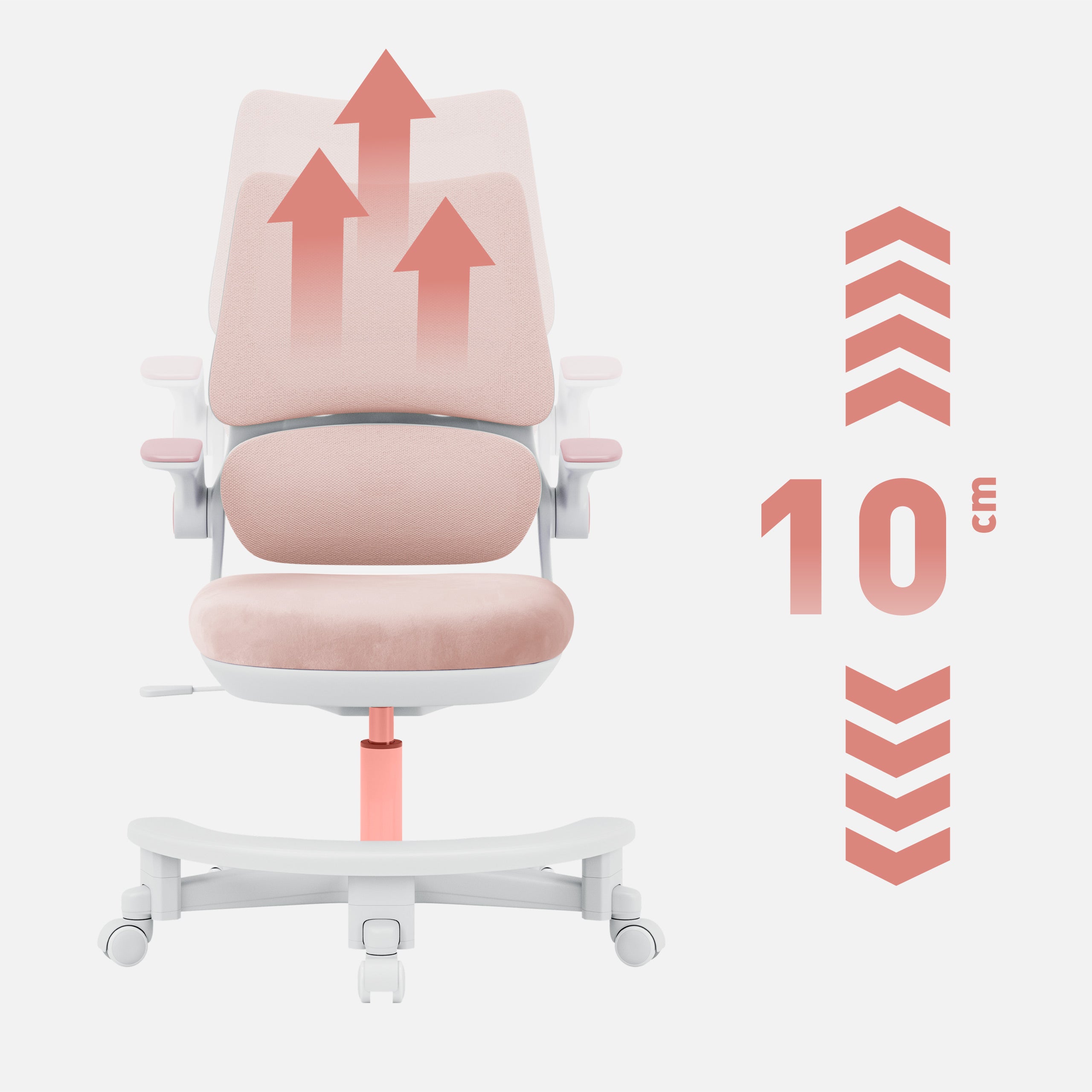 Mark Adler Junior 5.7 Pink bureaustoel voor kinderen