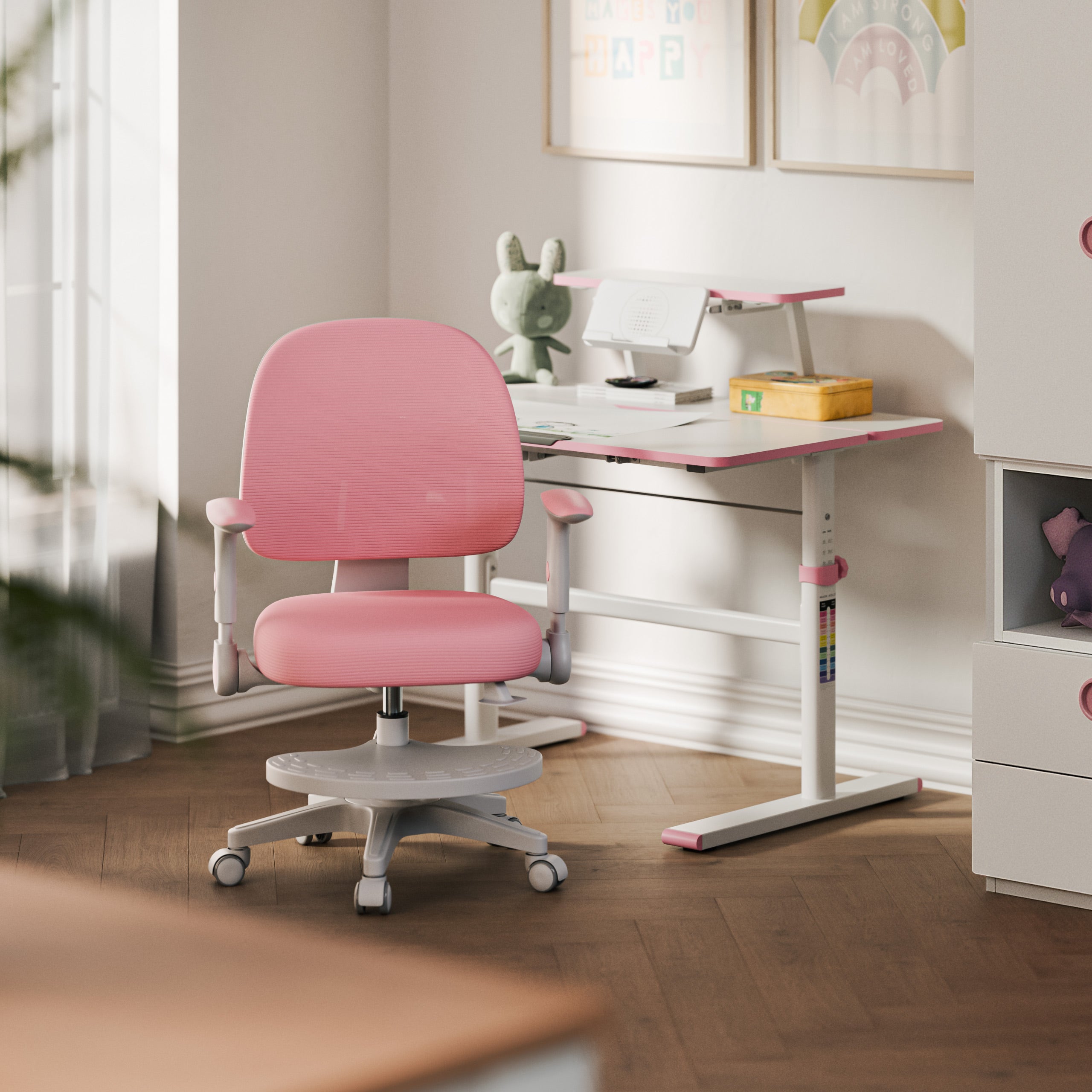 Ergonomische draaistoel voor kinderen