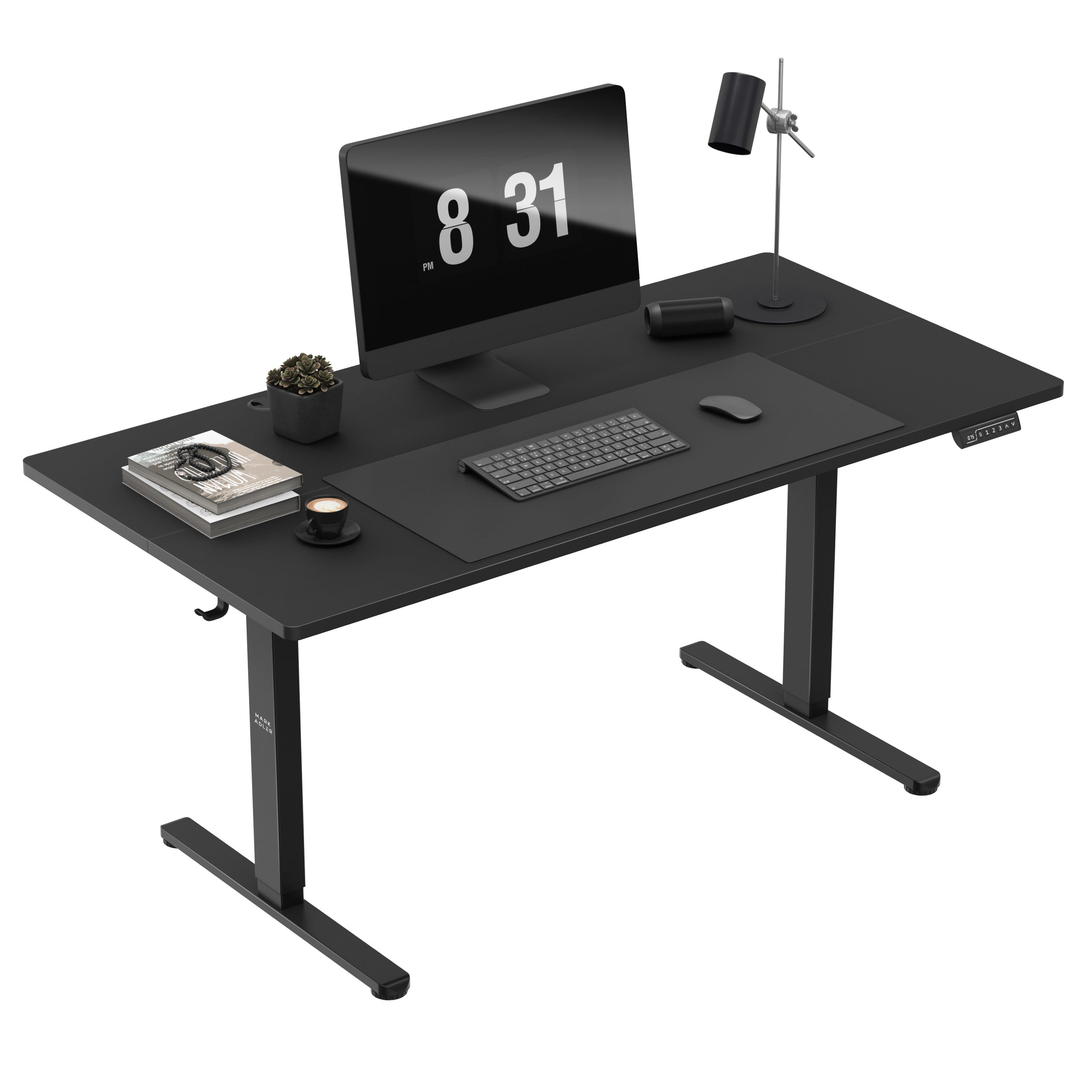 Mark Adler Leader 7.6 Black elektrisch verstelbaar bureau, 160 cm