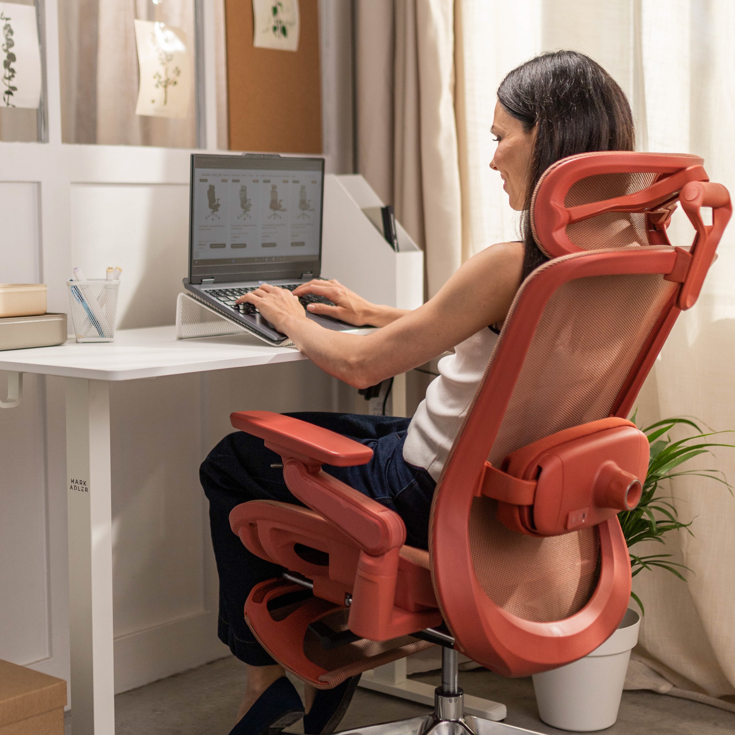 Ergonomische massagestoel Mark Adler Leadpro 8.7 Red
