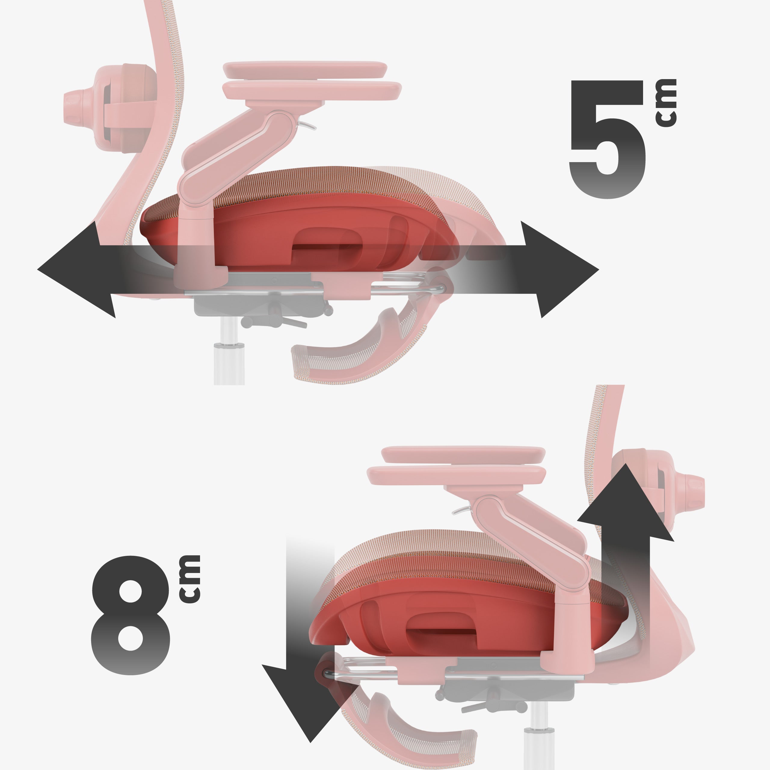 Ergonomische massagestoel Mark Adler Leadpro 8.7 Red