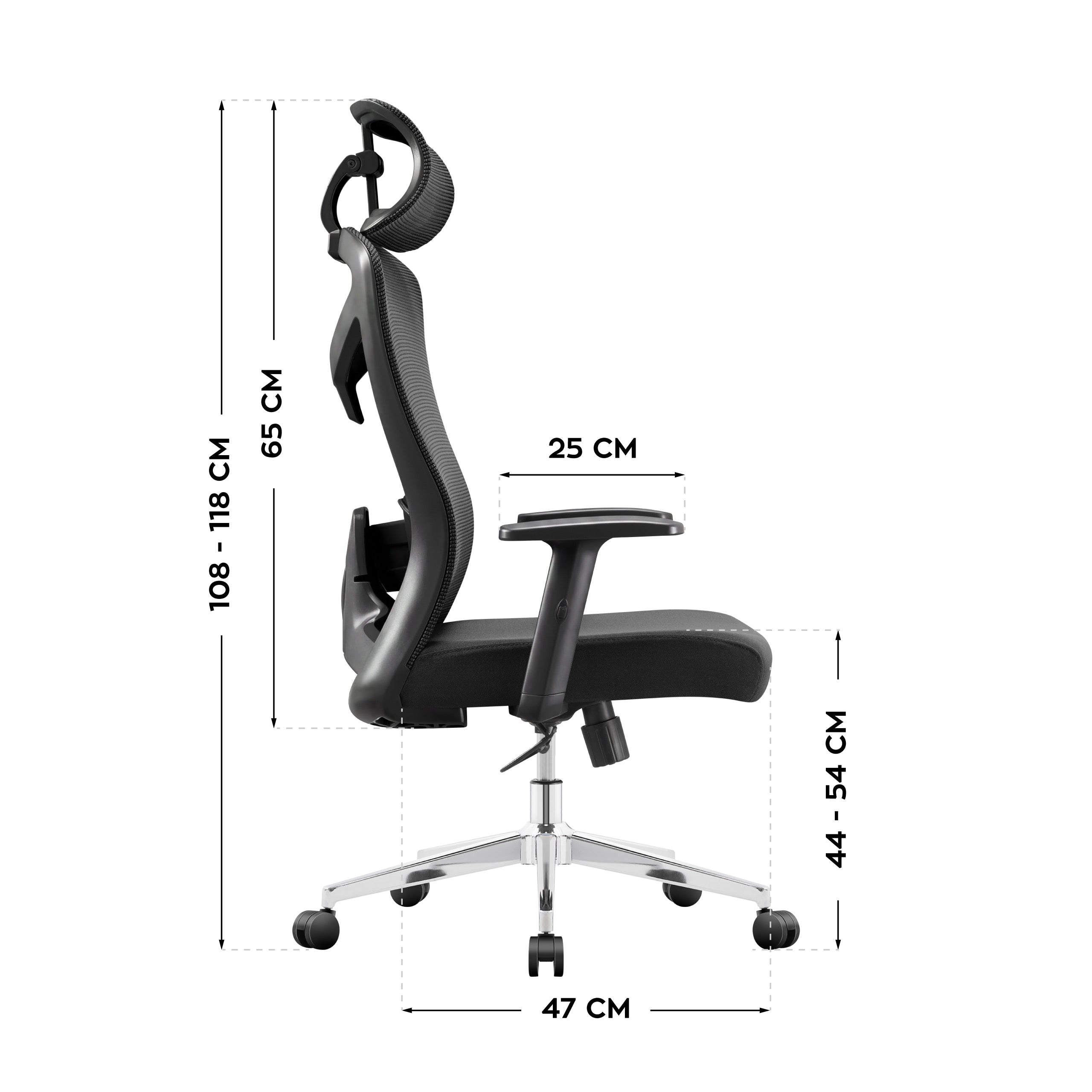 Ergonomische bureaustoel Mark Adler Manager 2.6 Black