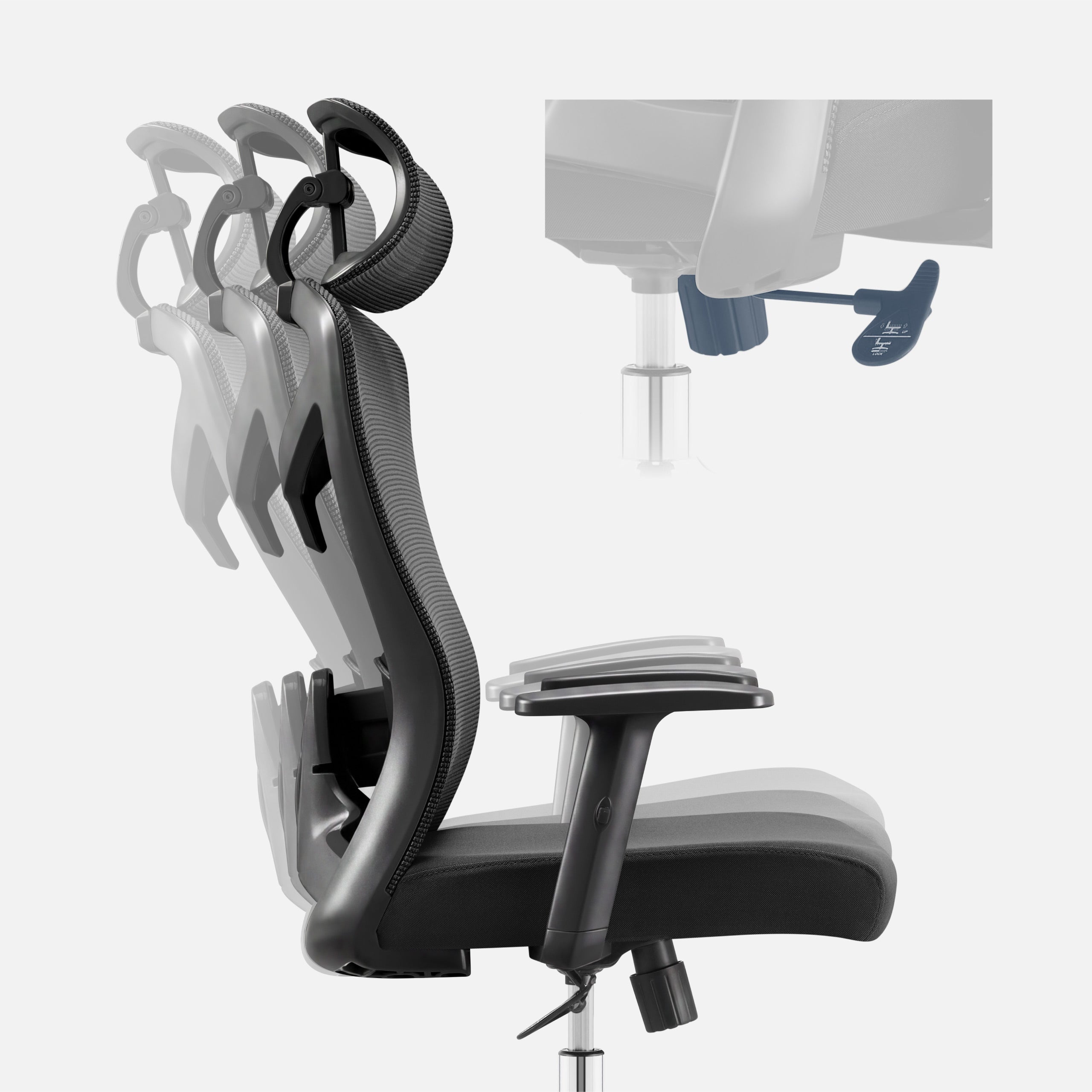 Ergonomische bureaustoel Mark Adler Manager 2.6 Black