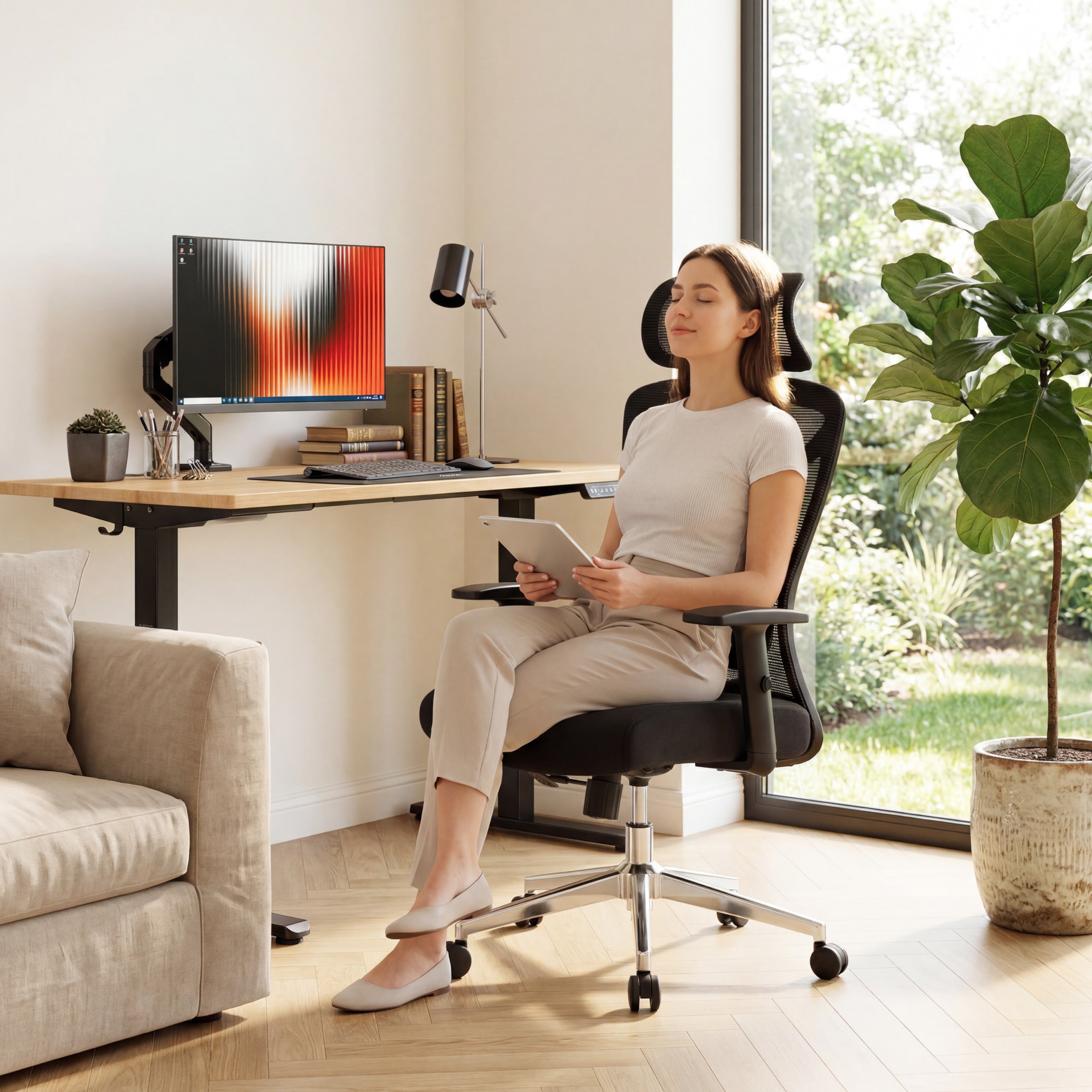 Ergonomische bureaustoel Mark Adler Manager 2.6 Black