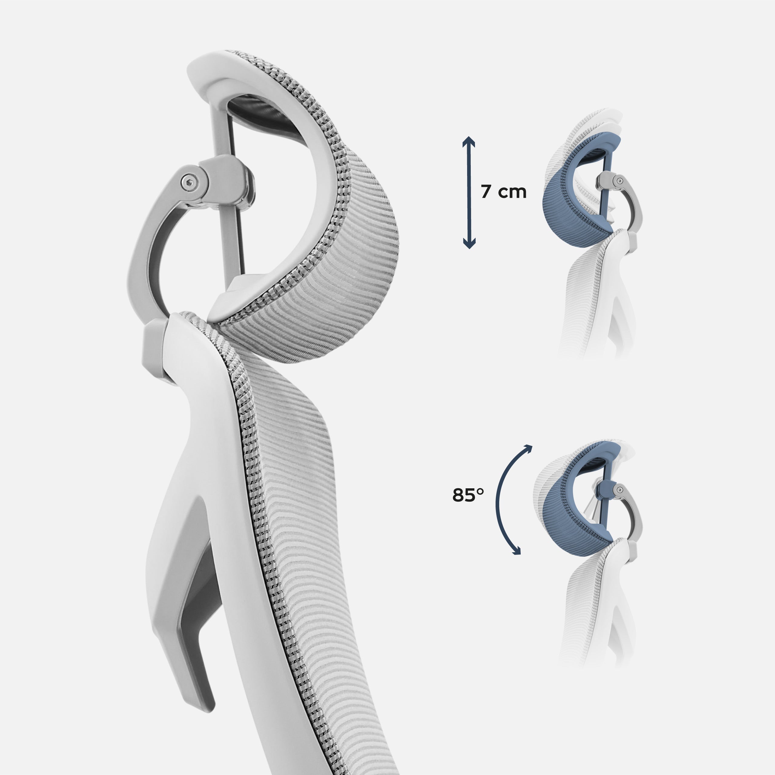 Ergonomische bureaustoel Mark Adler Manager 2.6 Grey