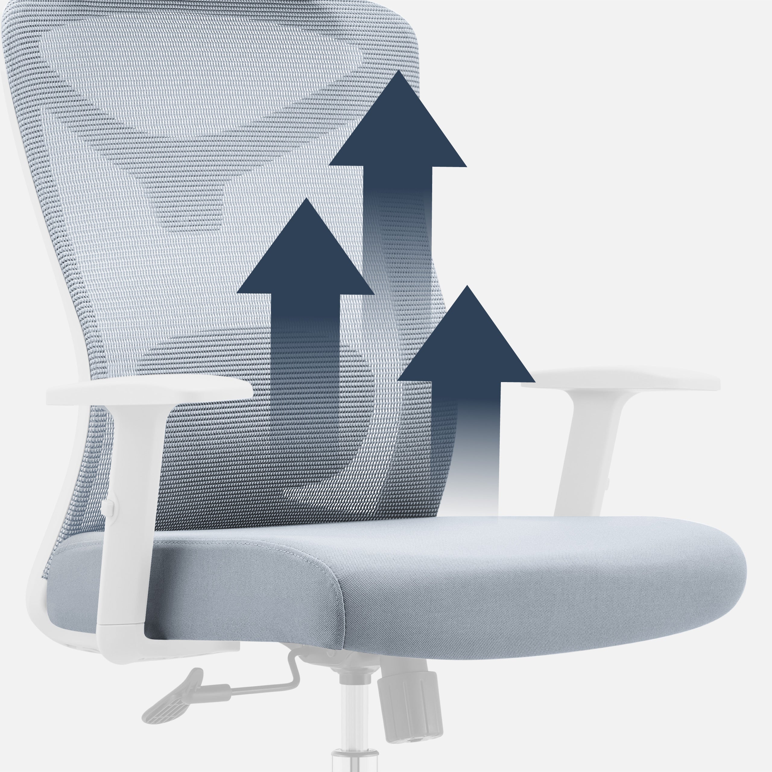 Ergonomische bureaustoel Mark Adler Manager 2.6 Grey
