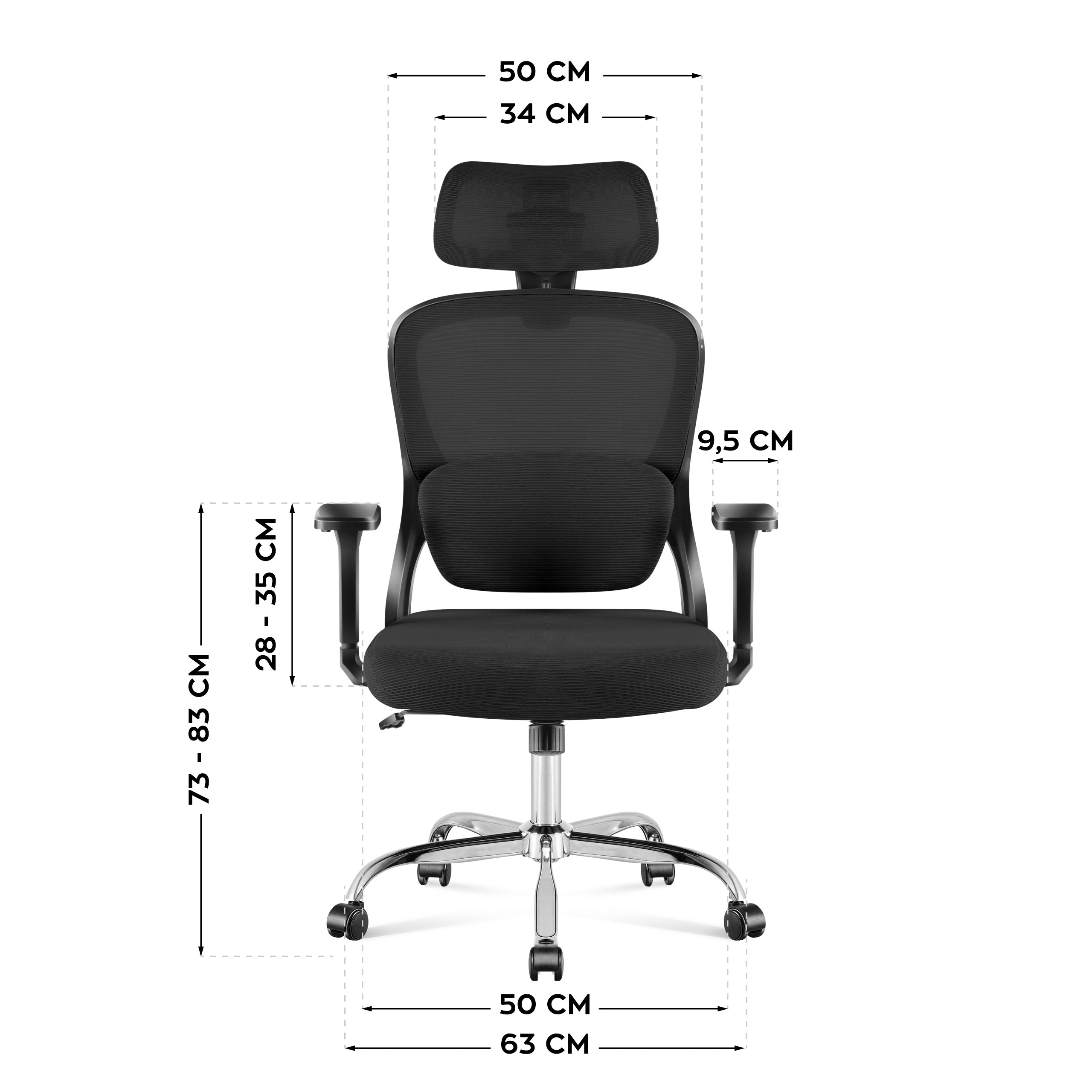 Bureaustoel Mark Adler Manager 3.2 Black