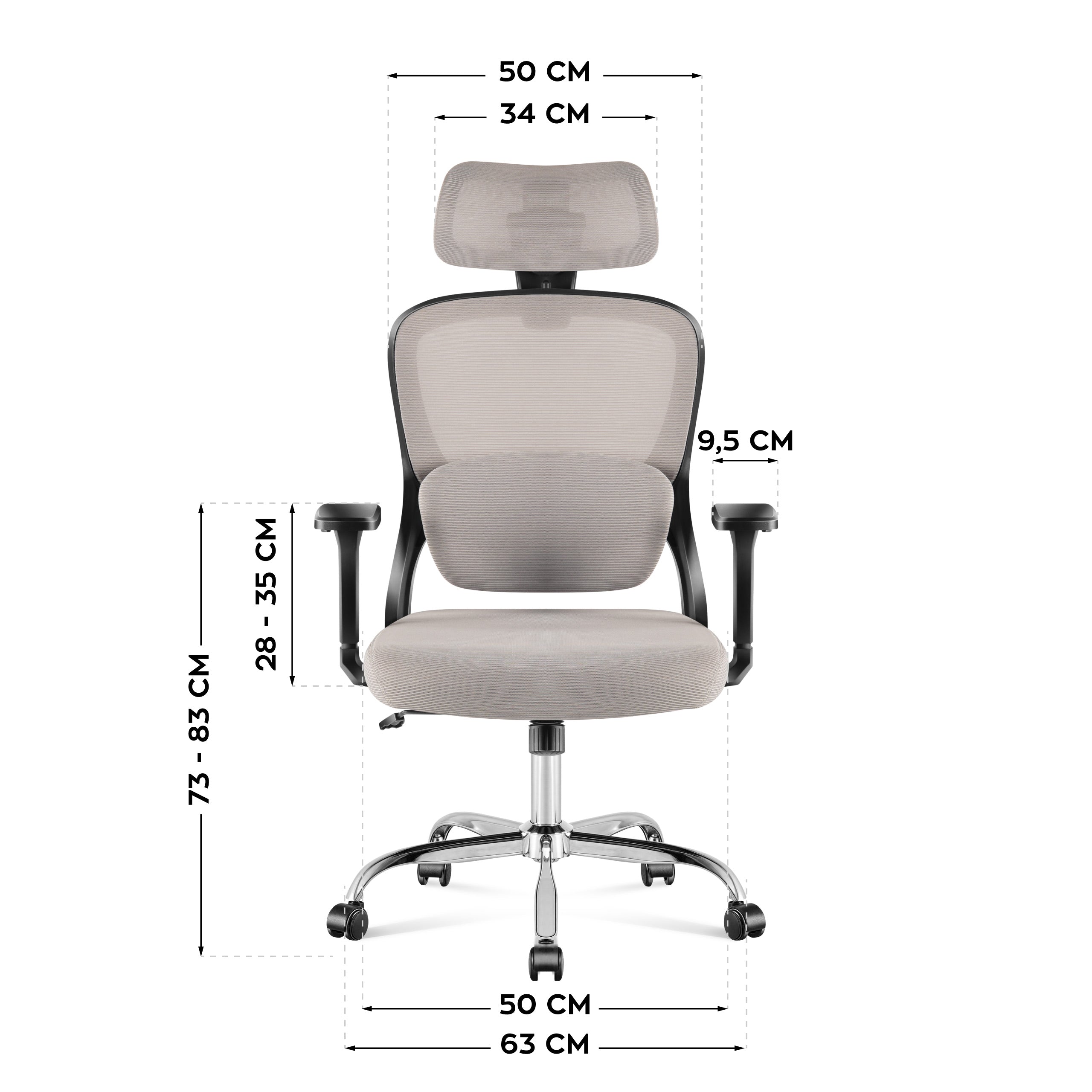 Bureaustoel Mark Adler Manager 3.2 Grey