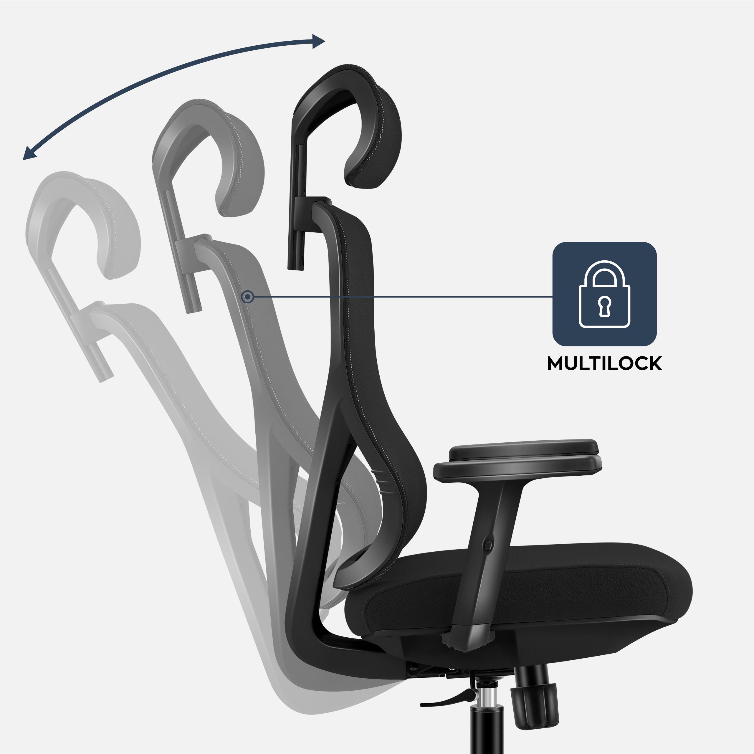 Pas de ergonomische stoel aan je persoonlijke behoeften aan