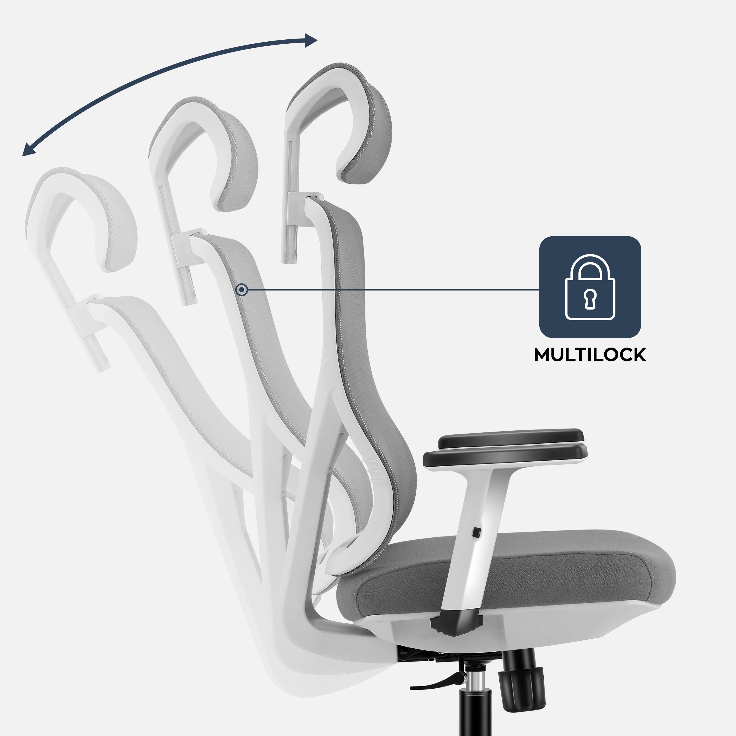Pas de ergonomische stoel aan je persoonlijke behoeften aan