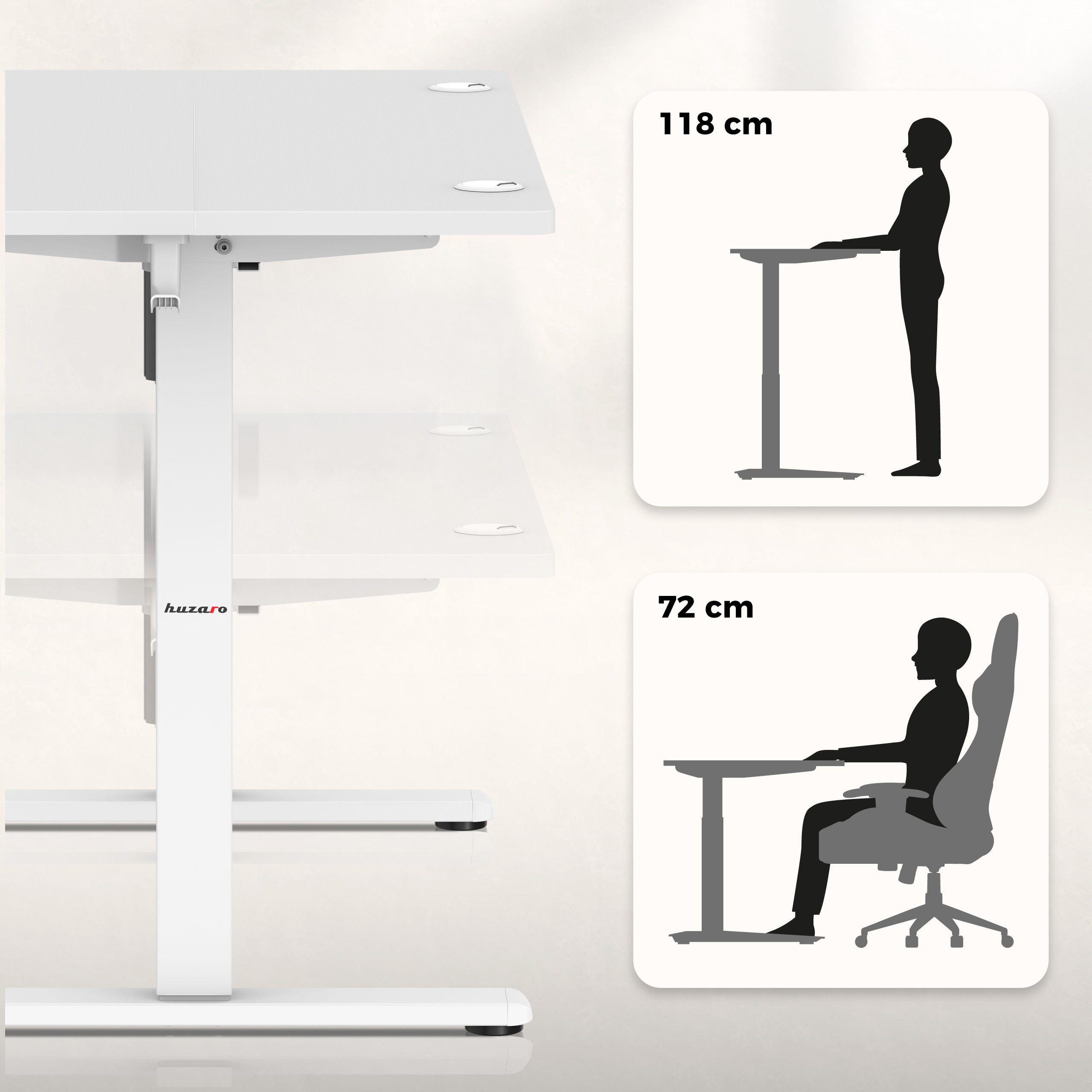 Elektrisch verstelbaar en ergonomisch bureau