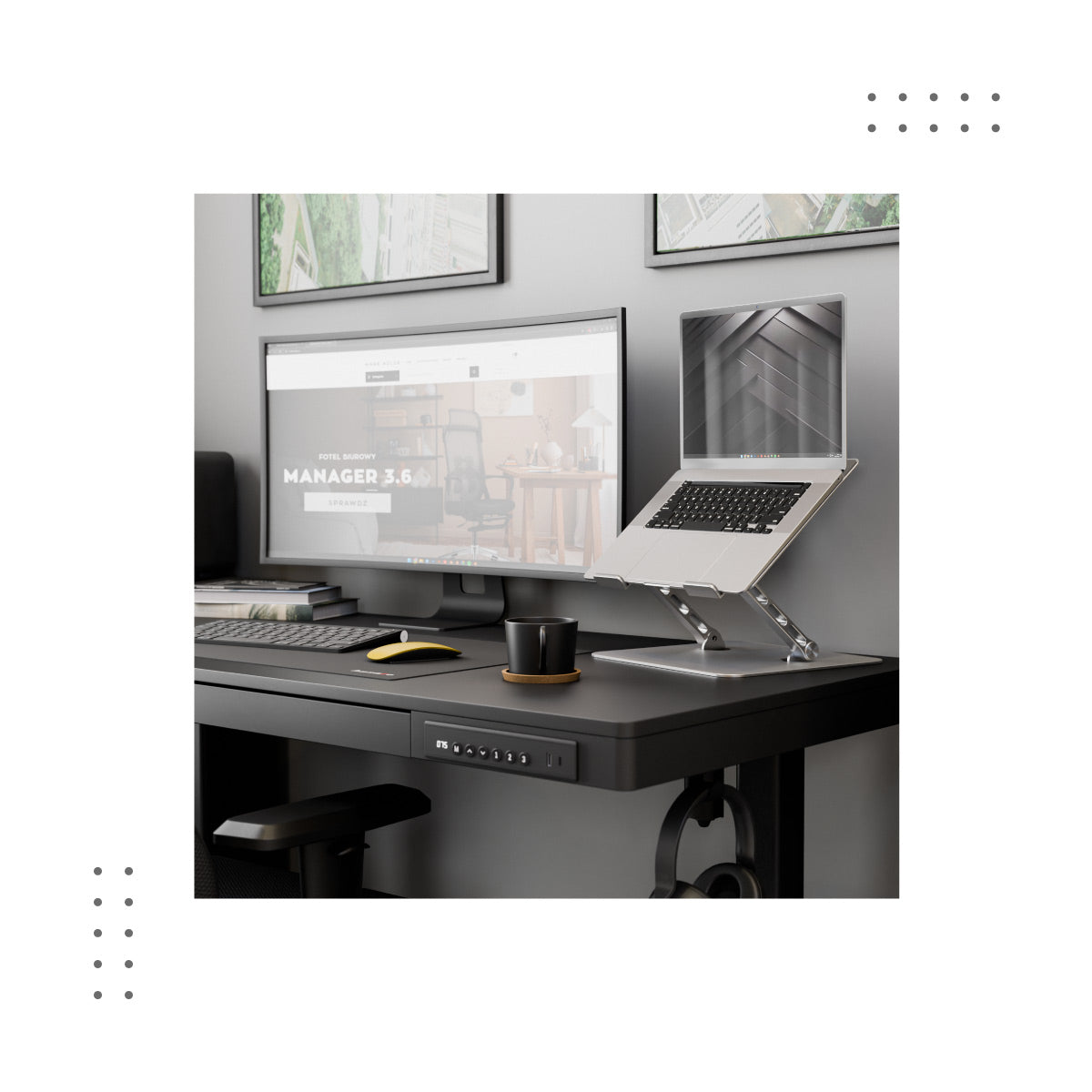 Universele laptopstandaard