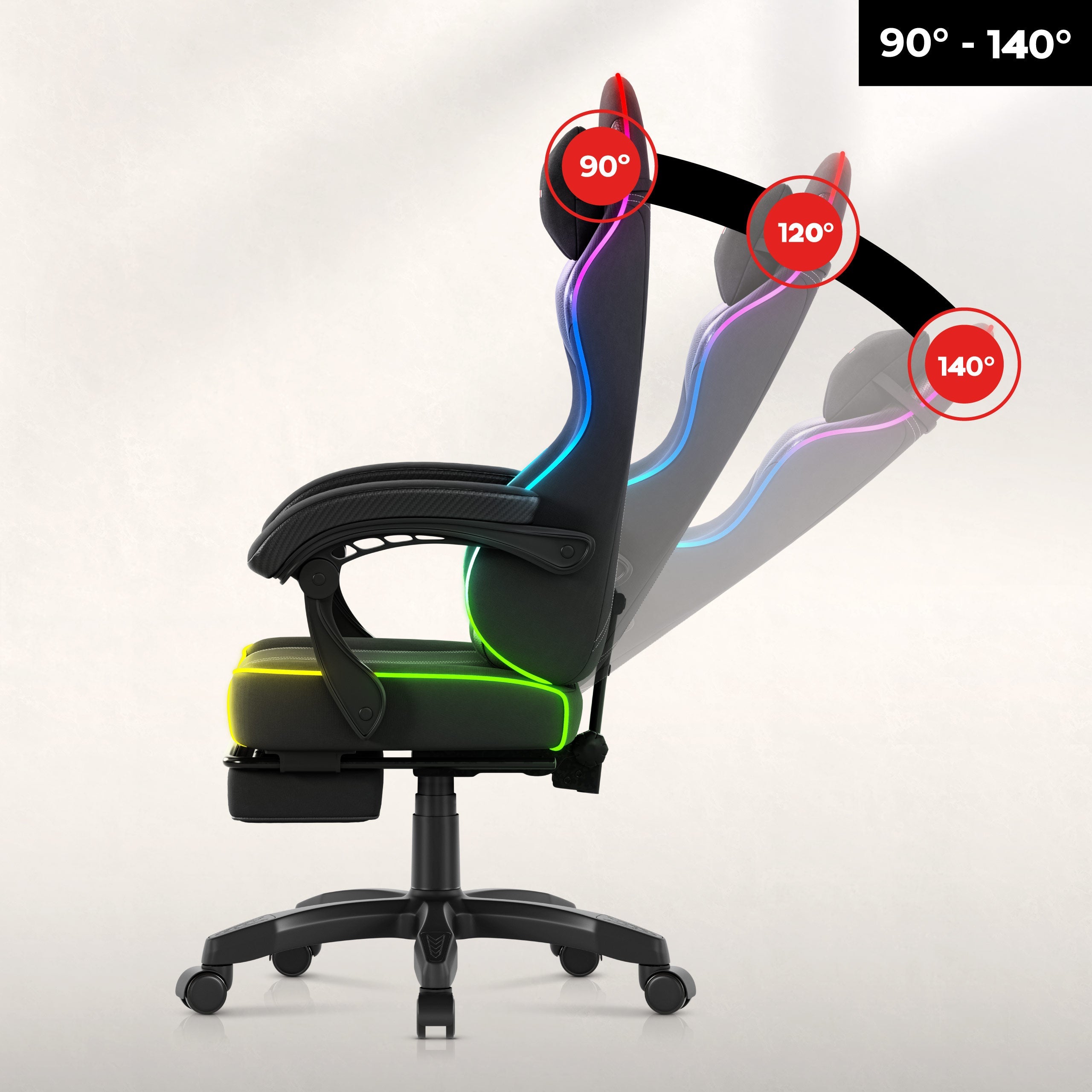 SeatRest-functie – verstelling van de rugleuning