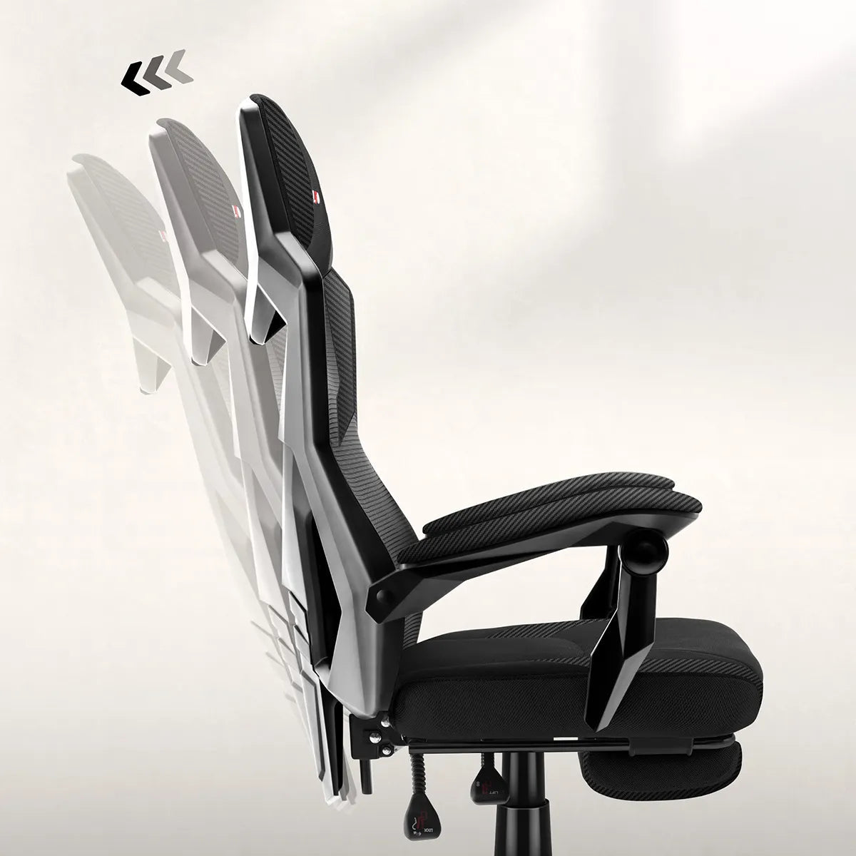 FlexiBack – instelbare hellingshoek tot 135°