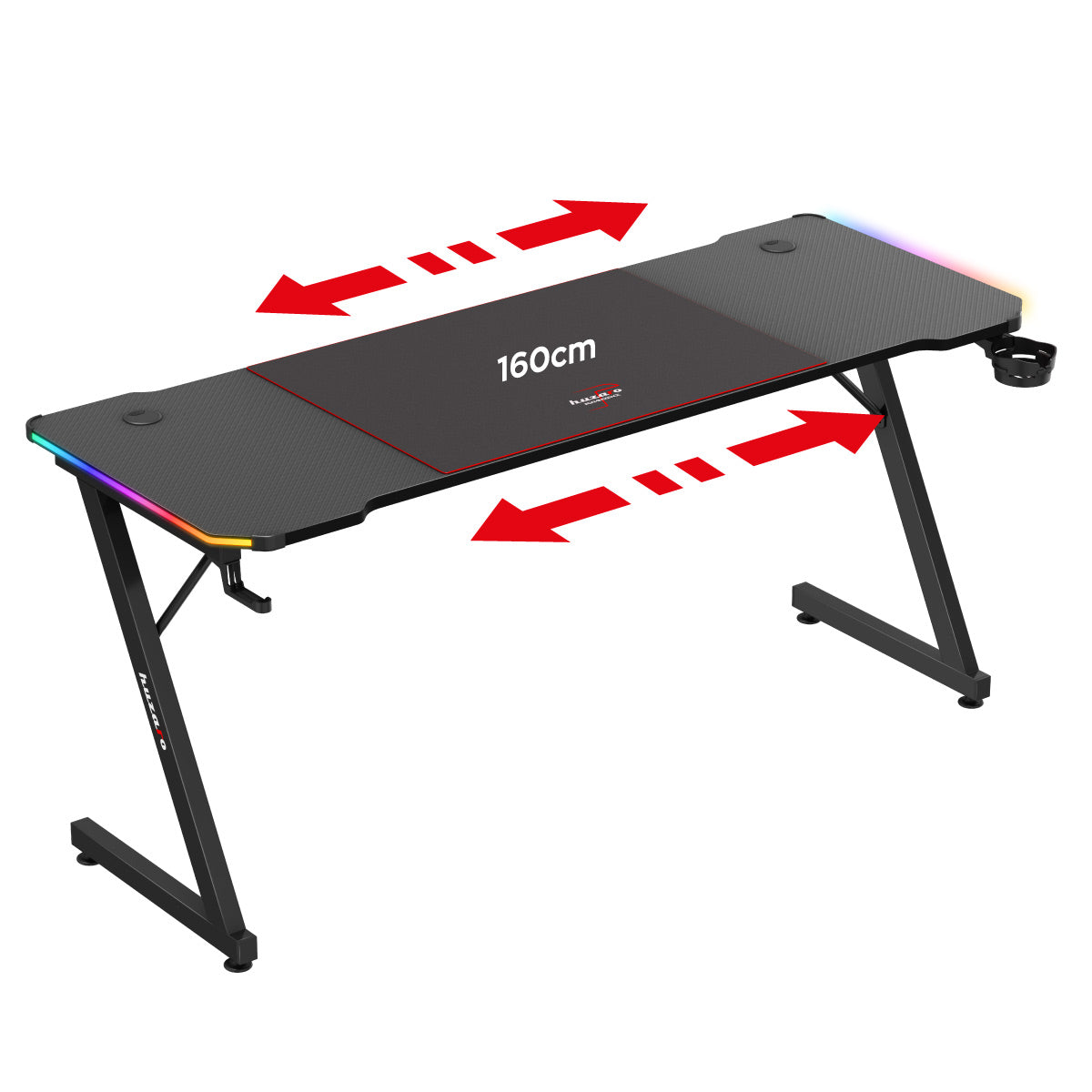 Werkblad met een lengte van 160 cm