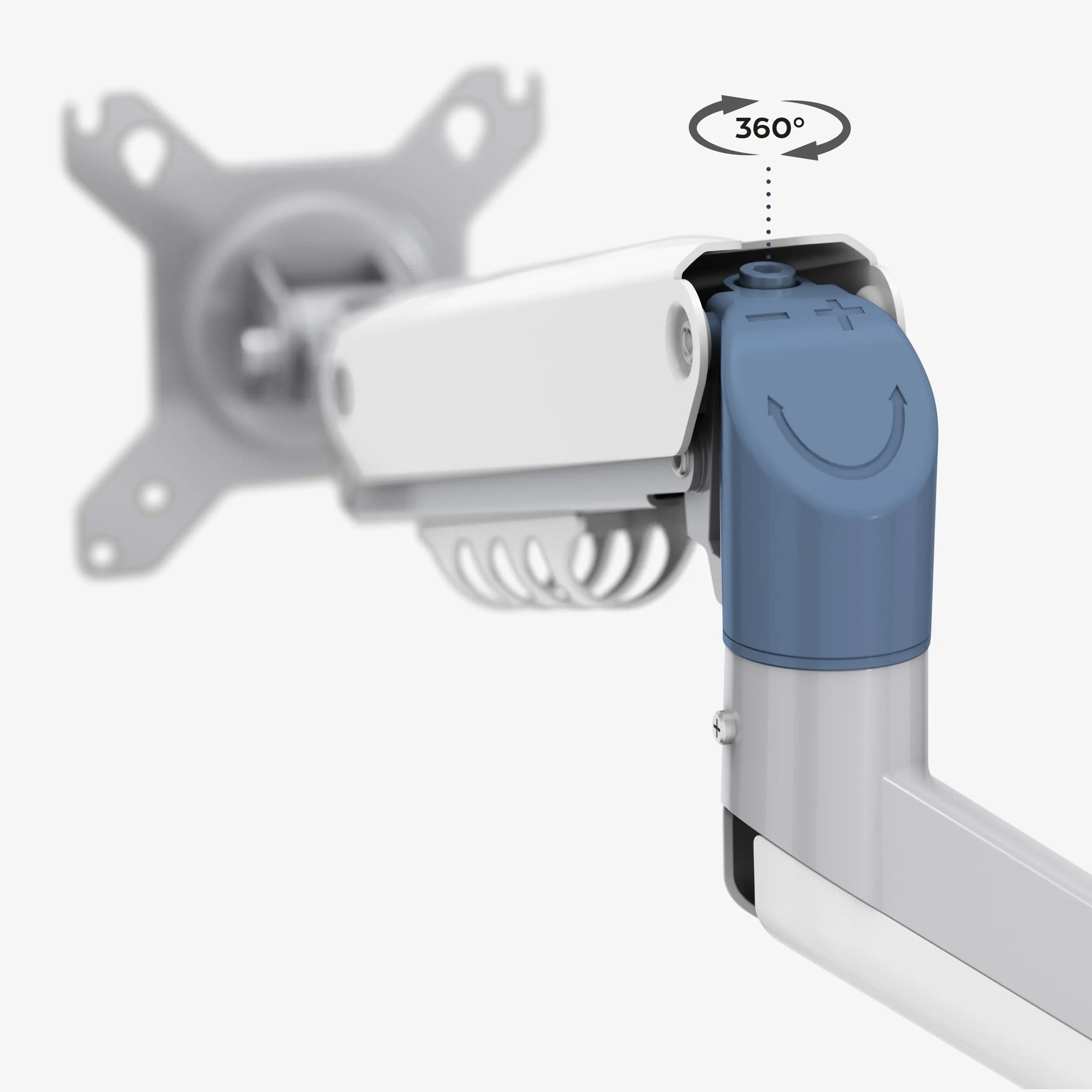 Arm met 360°-rotatie