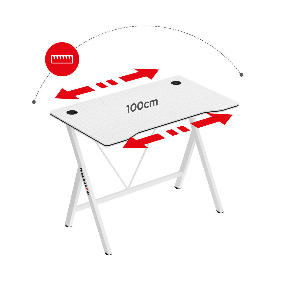 Een ergonomisch bureau dat in elk interieur past