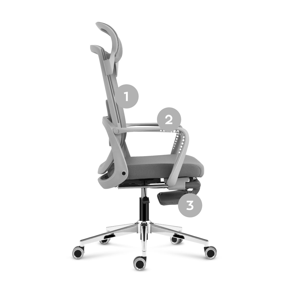 Ergonomische stoel voor thuis en op kantoor