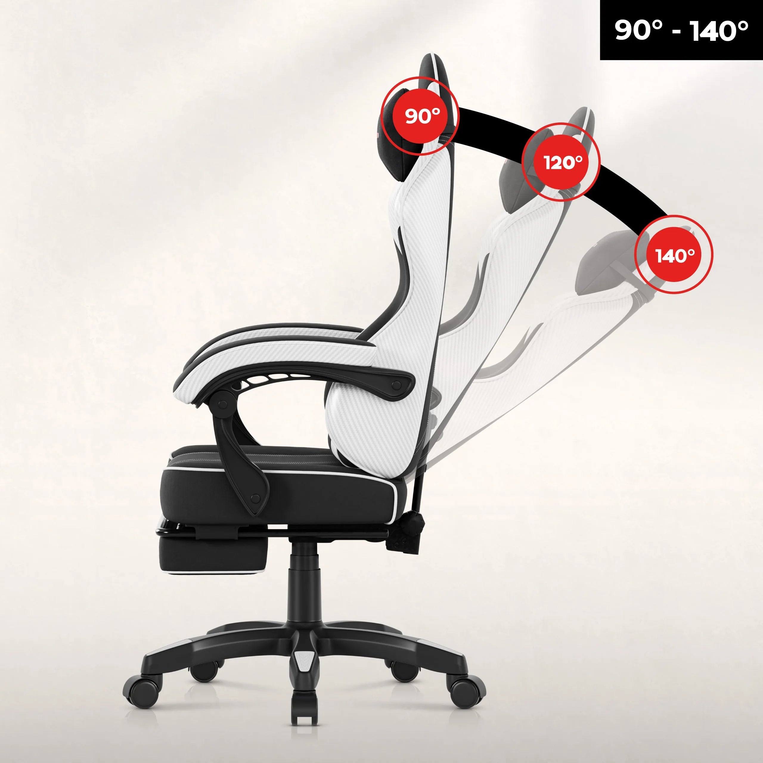 SeatRest-functie – verstelling van de rugleuning