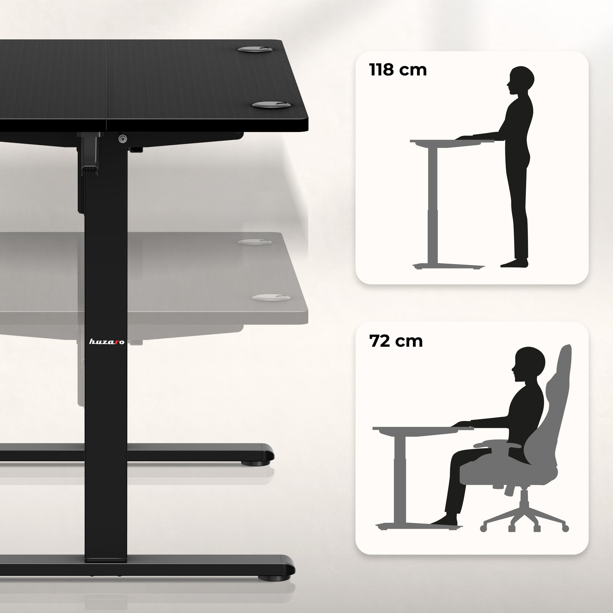 Elektrisch verstelbaar en ergonomisch bureau