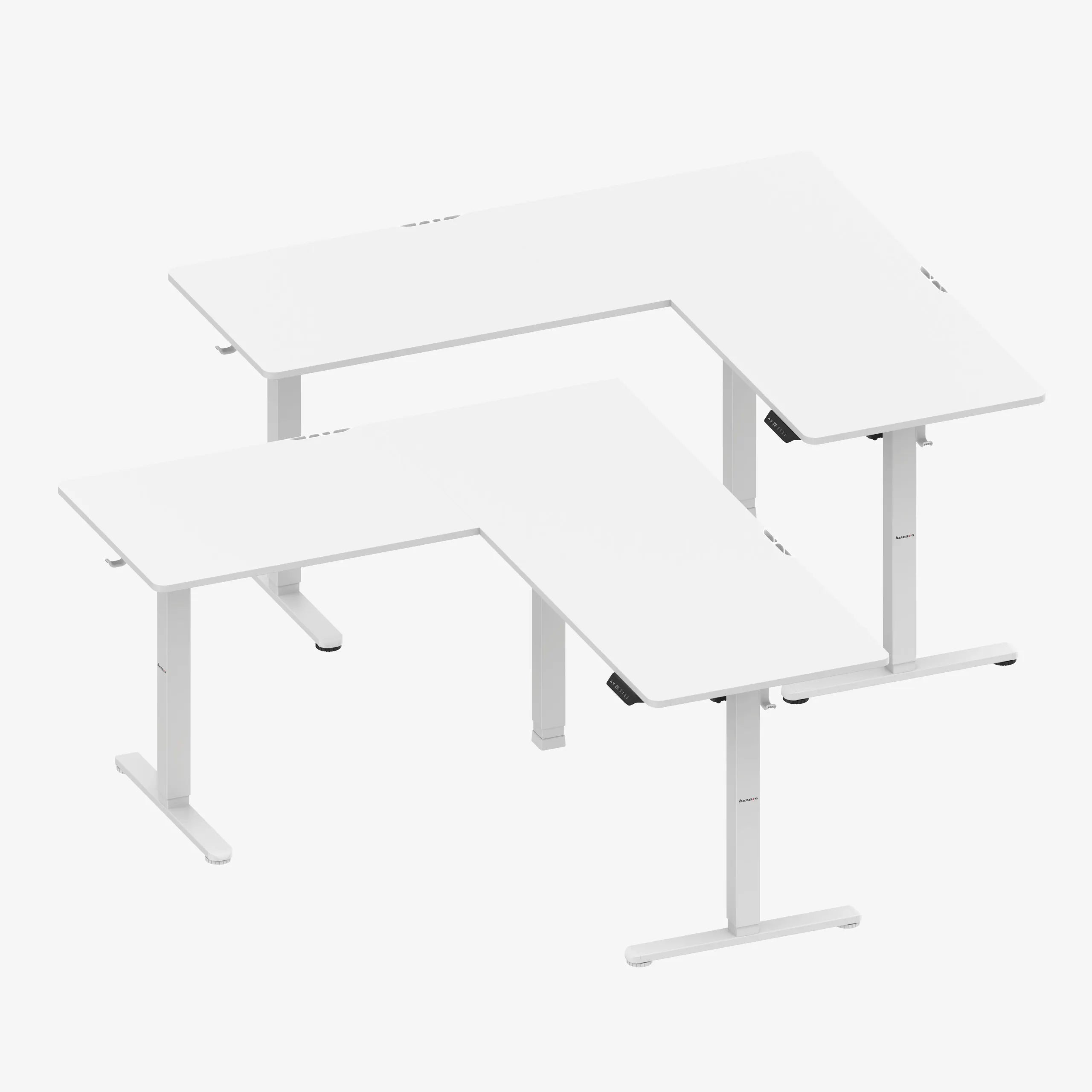 Modern elektrisch hoekbureau