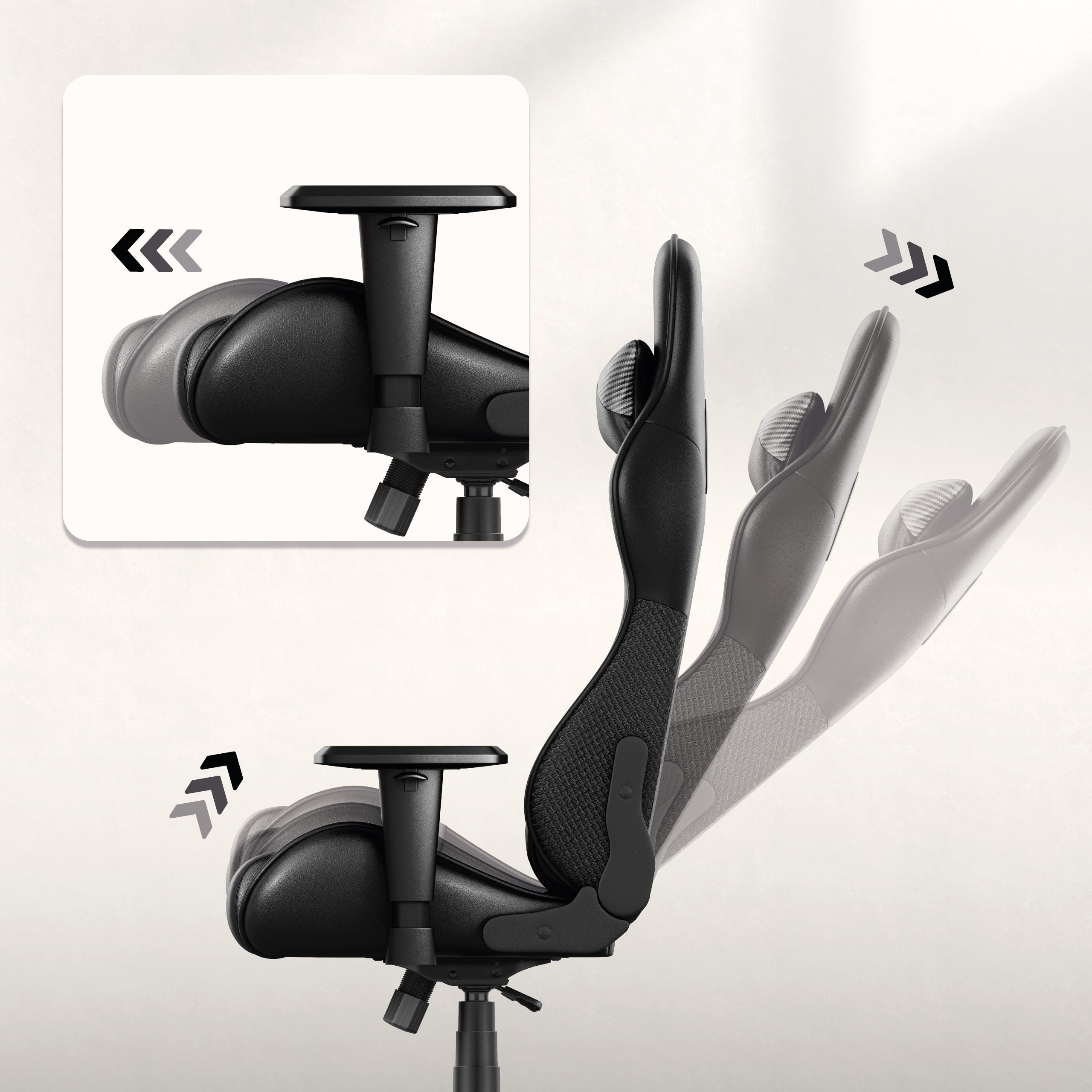 Gamingstoel met SideRest-technologie