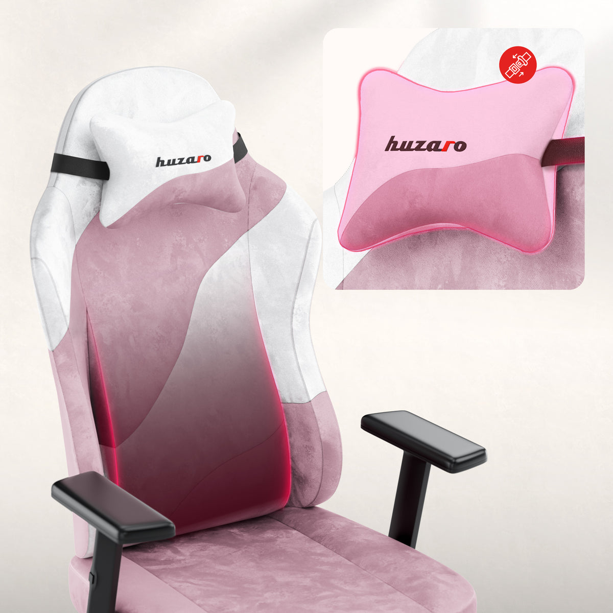 Gamingstoel voor tieners Huzaro Ranger 5.7 Lila