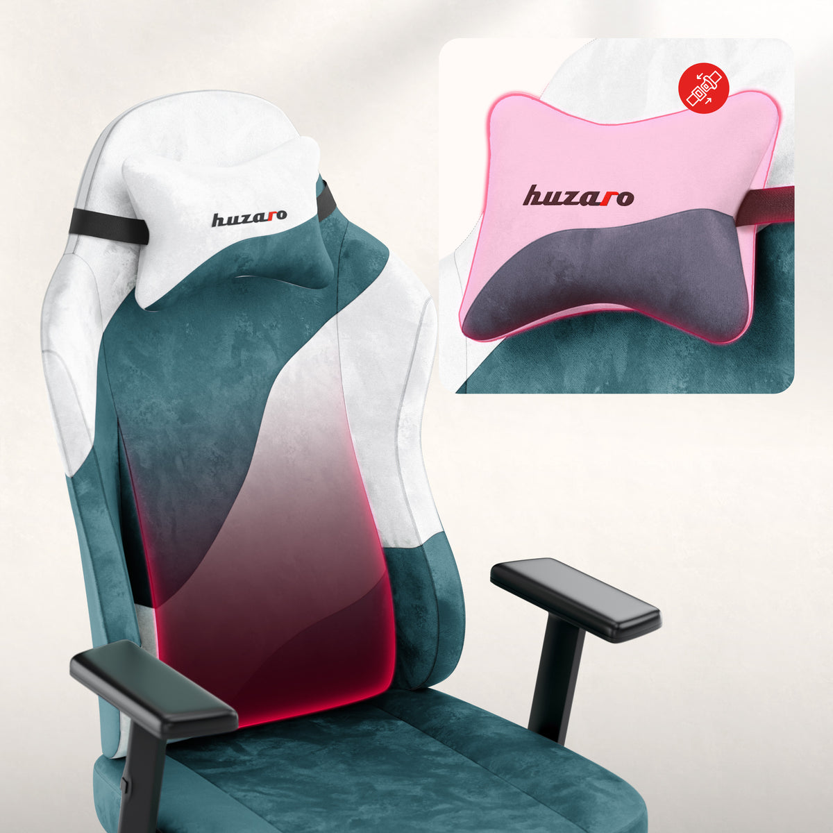 Gamingstoel voor tieners Huzaro Ranger 5.7 Teal