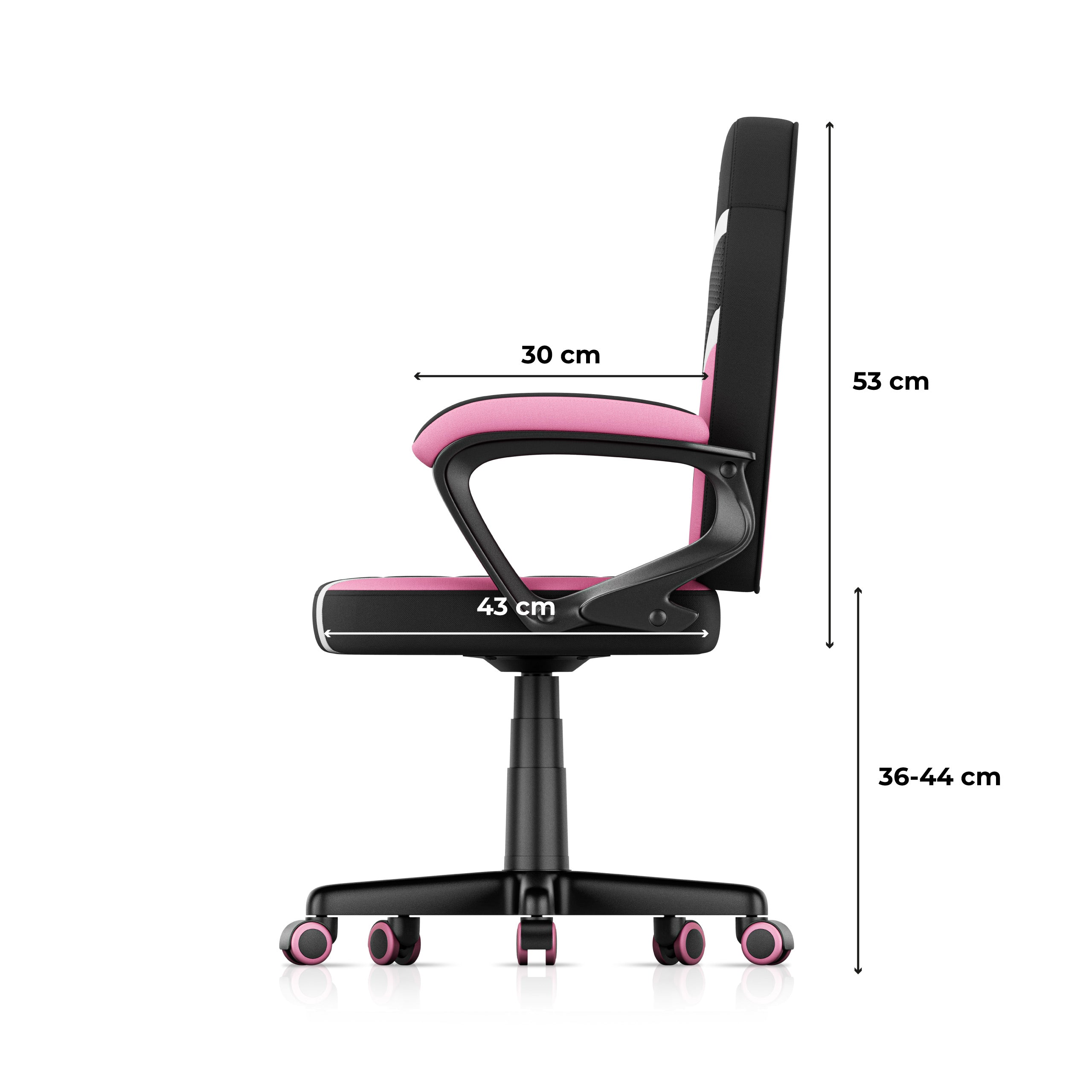 HUZARO RANGER 1.0 Pink Mesh gamingstoel voor kinderen