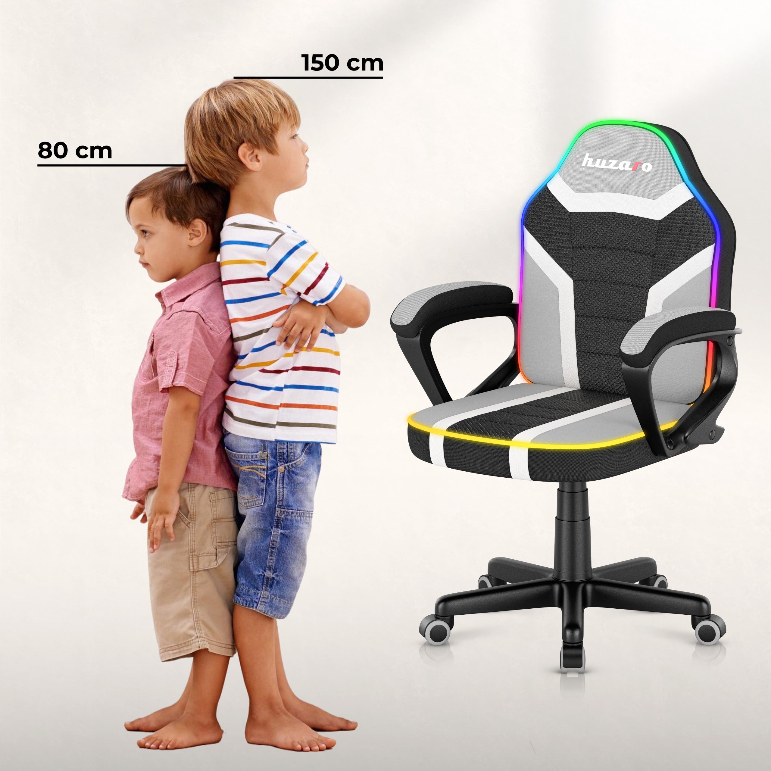 Huzaro Ranger 1.0 RGB gamingstoel voor kinderen
