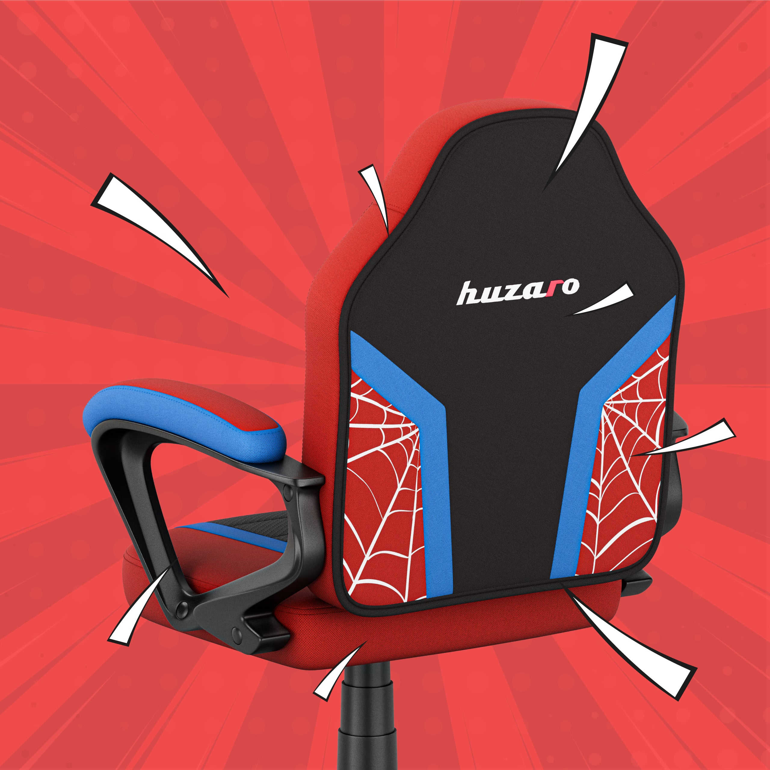 Huzaro Ranger 1.0 Spider Mesh gamingstoel voor kinderen