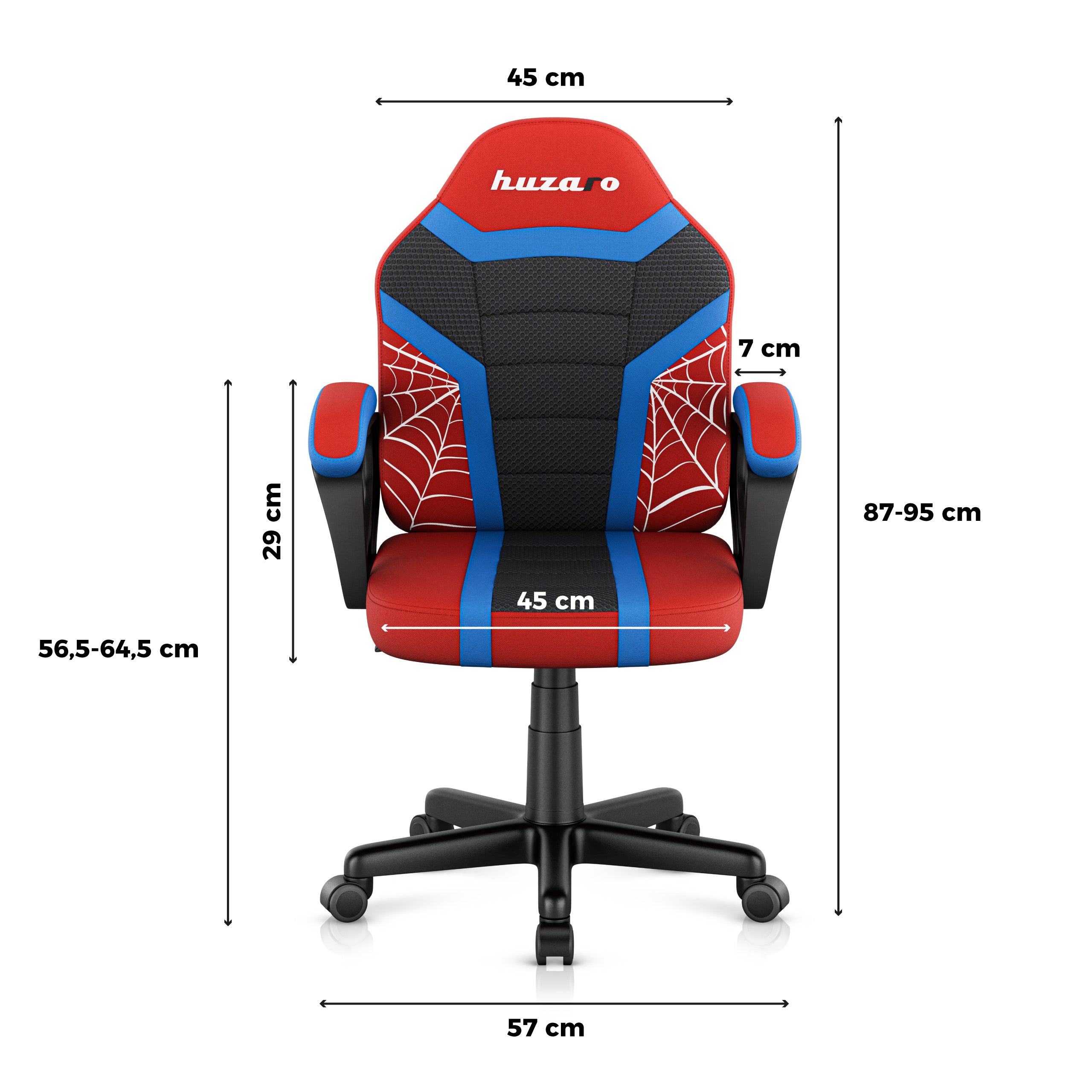 Huzaro Ranger 1.0 Spider Mesh gamingstoel voor kinderen