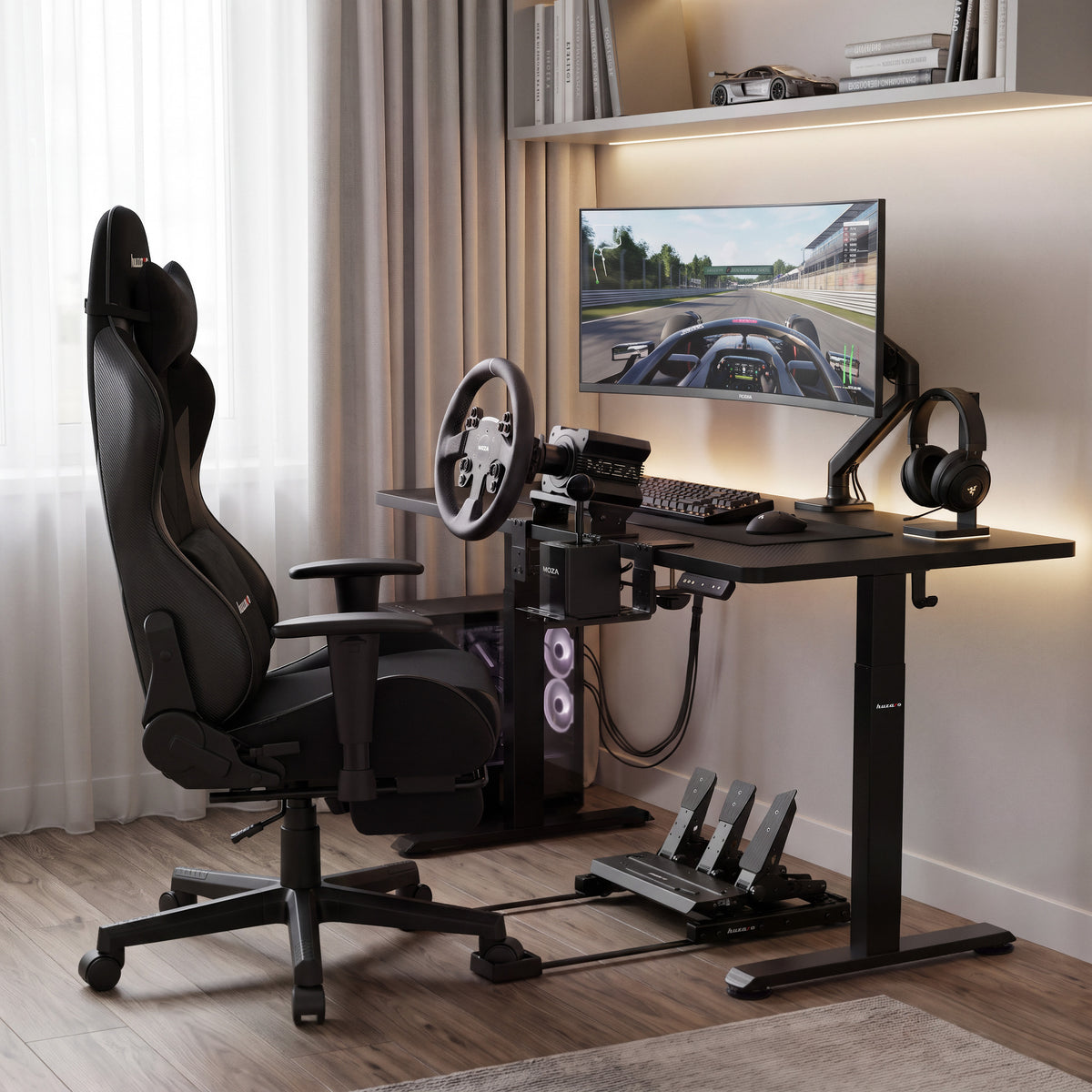 Simracing beugel set Huzaro Speed 1.0