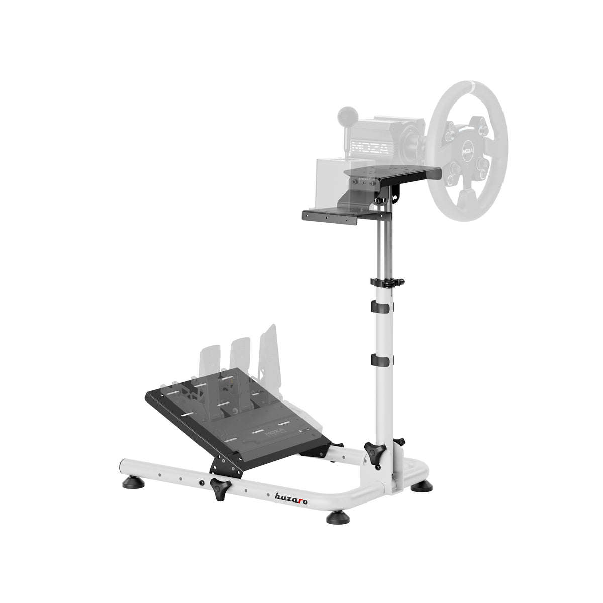 Stuurstandaard Huzaro Speed 2.0 White Sim racing